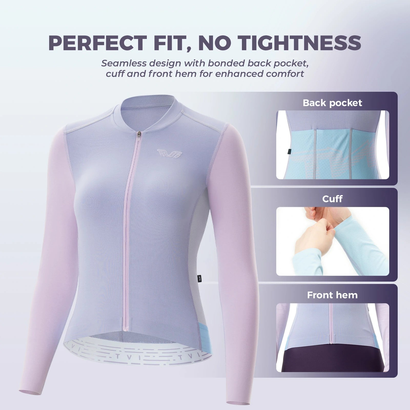 ROCKBROS women cycling jersey breathable moisture long sleeve