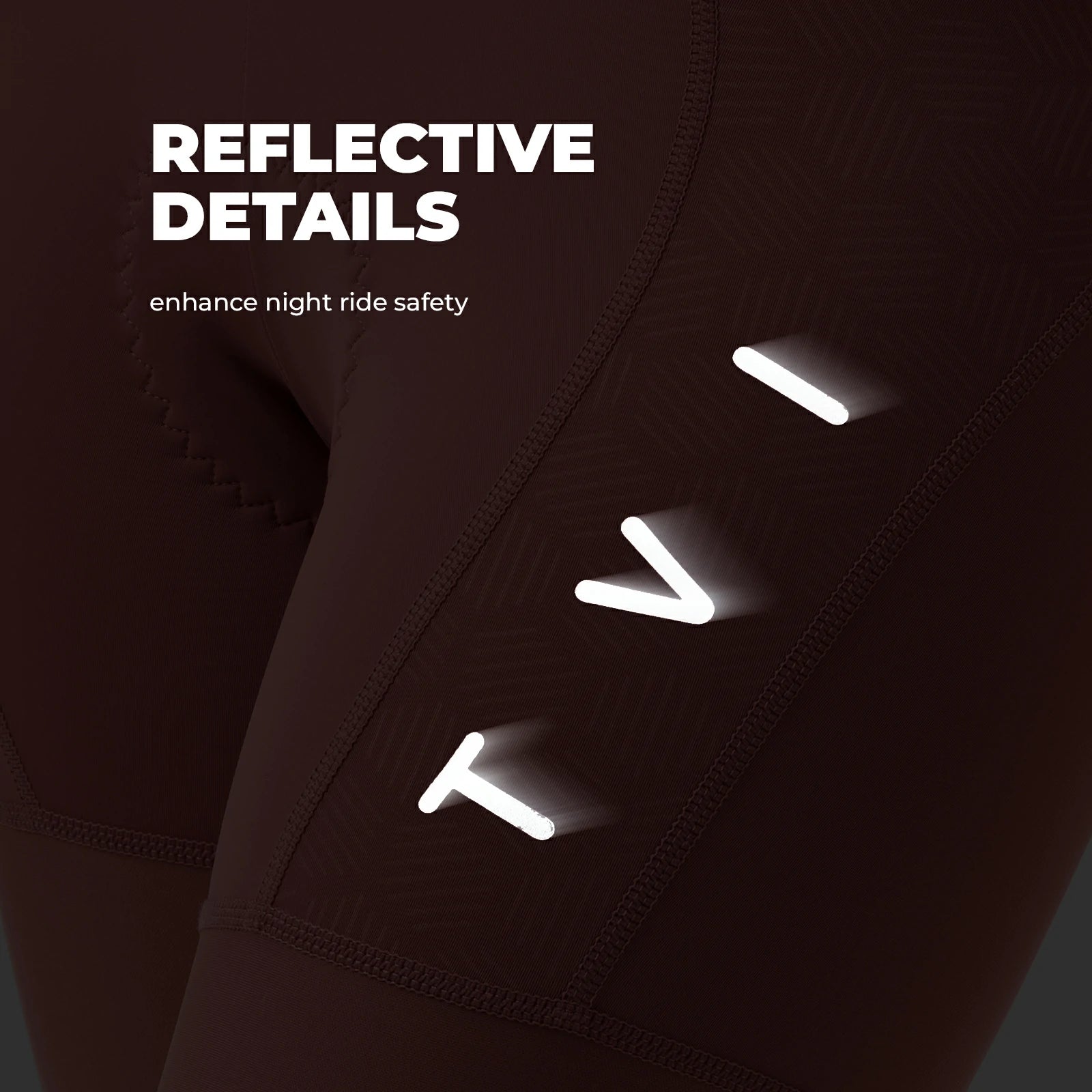 Women’s Cycling Bib Shorts with Magnetic Straps & Padding UK