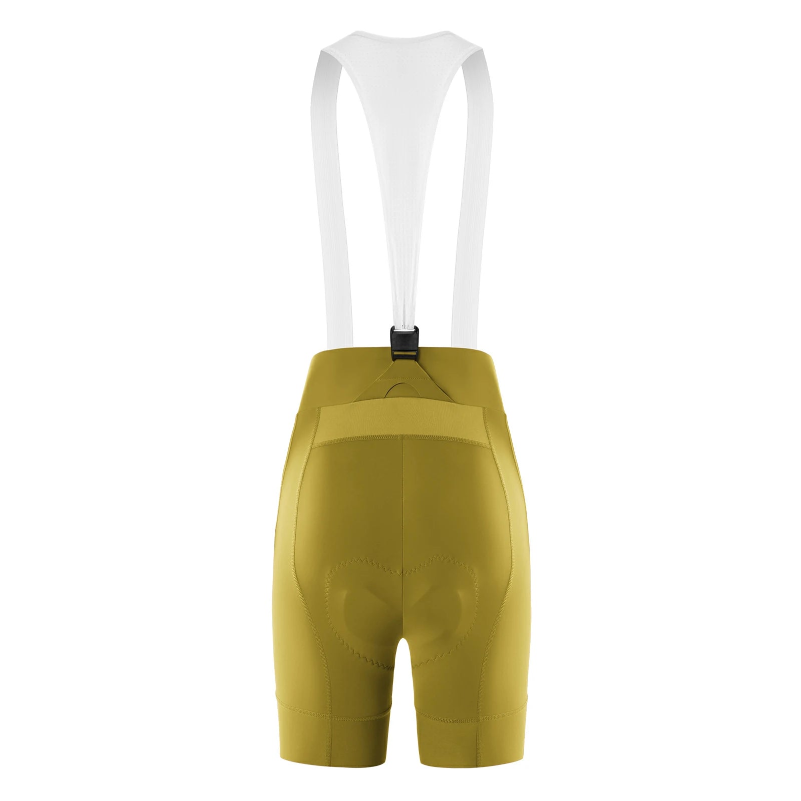 Women’s Cycling Bib Shorts with Magnetic Straps & Padding UK#color_Orange Yellow