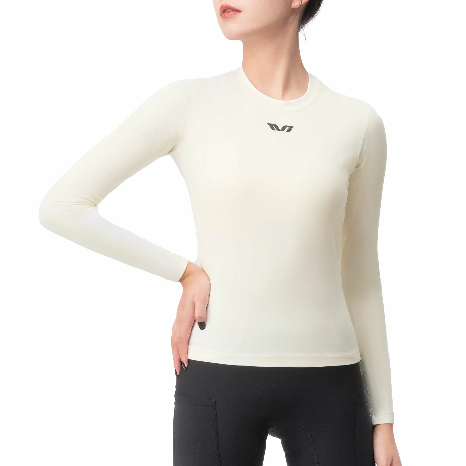 Women’s cycling base layer long sleeve thermal undershirt