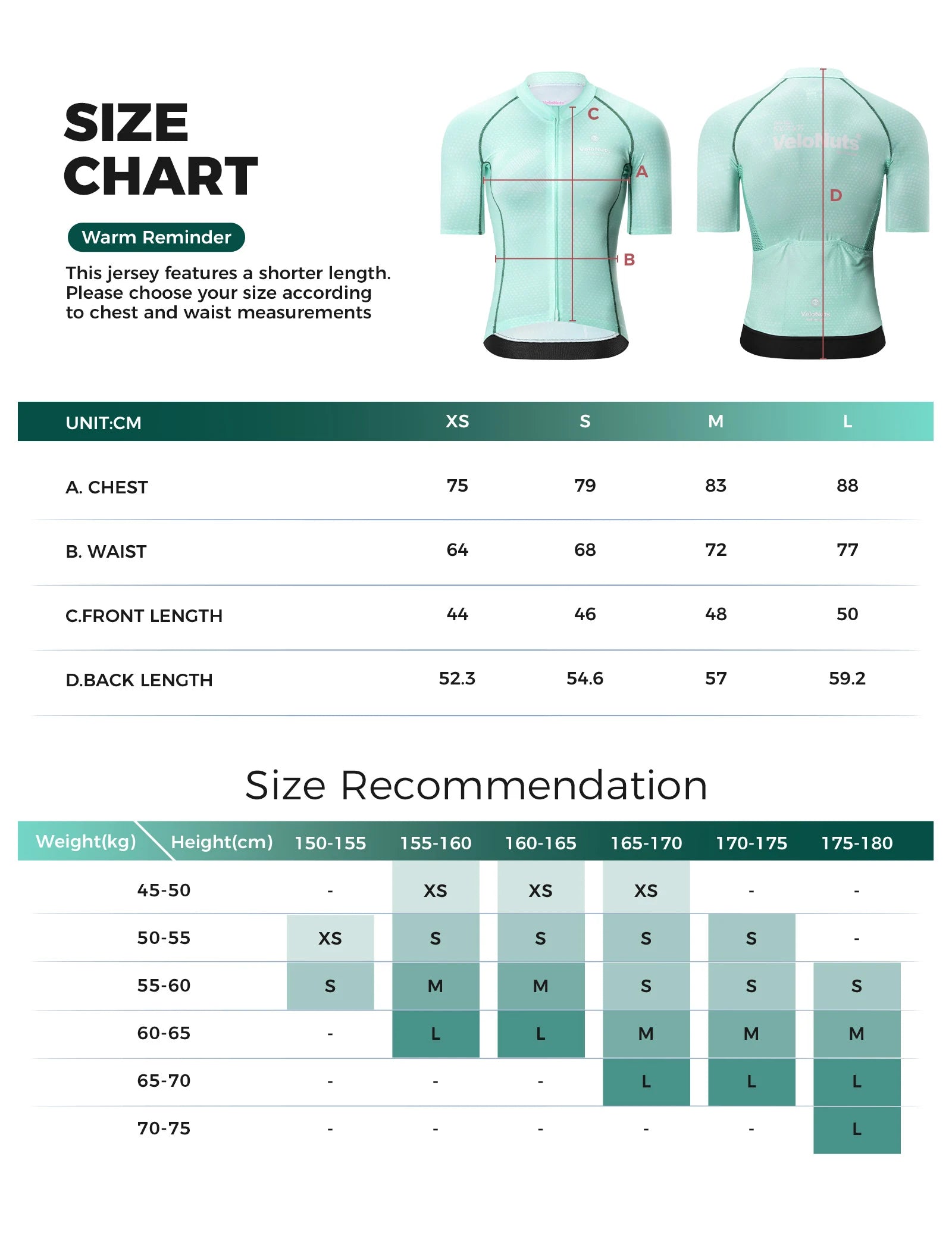 Women's Performance Cycling Jersey
