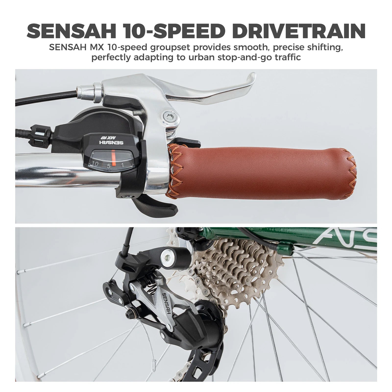 10-Speed Gears 700C City Bike