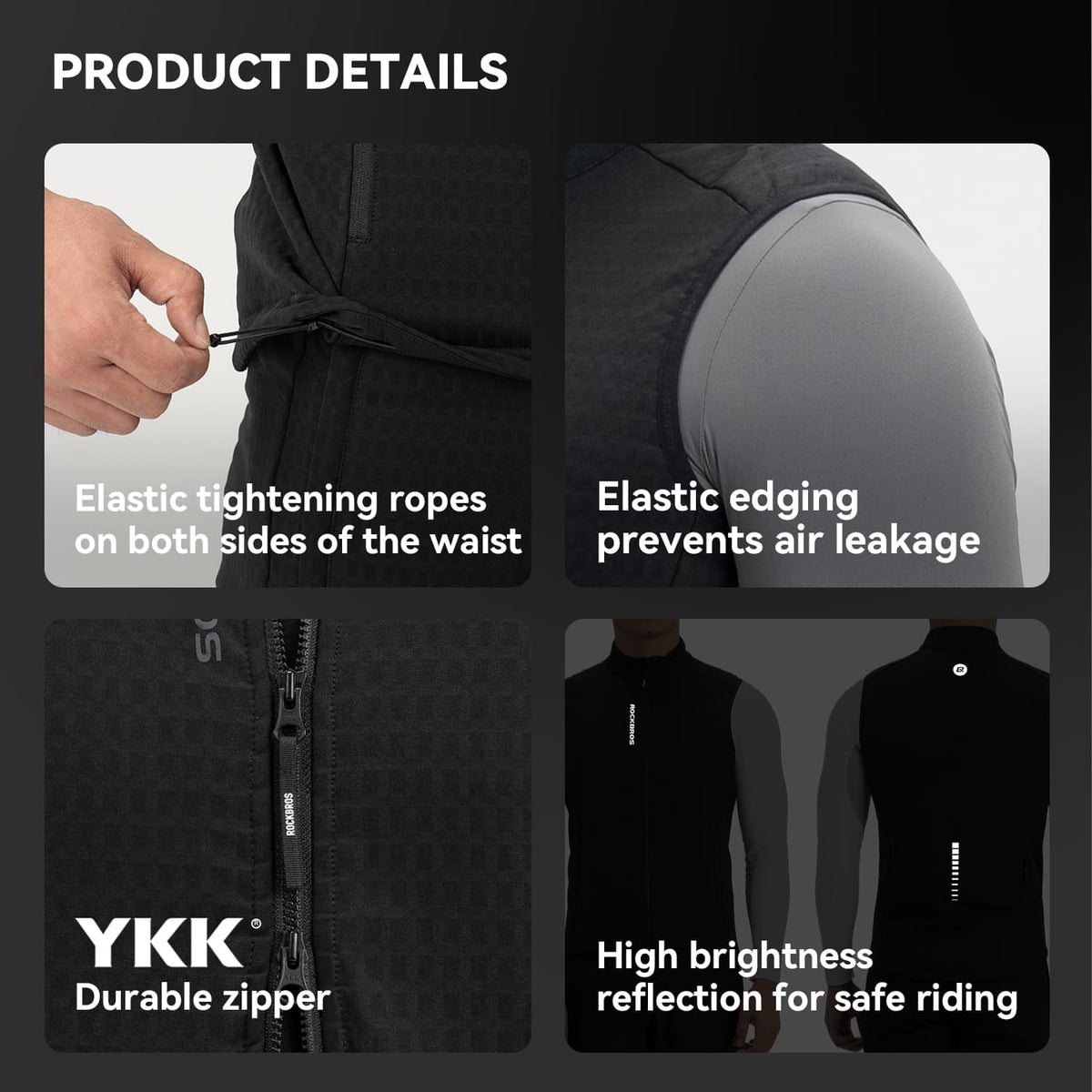 Insulated Cycling Gilet MJ014