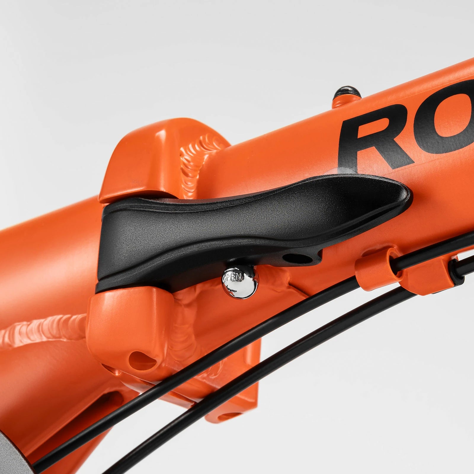 16 Inch Folding Bike 9 Speed #Color_Orange