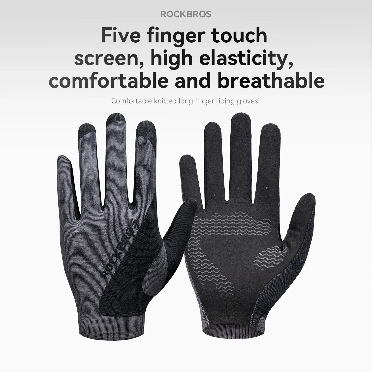 ROCKBROS touchflex all-season cycling gloves
