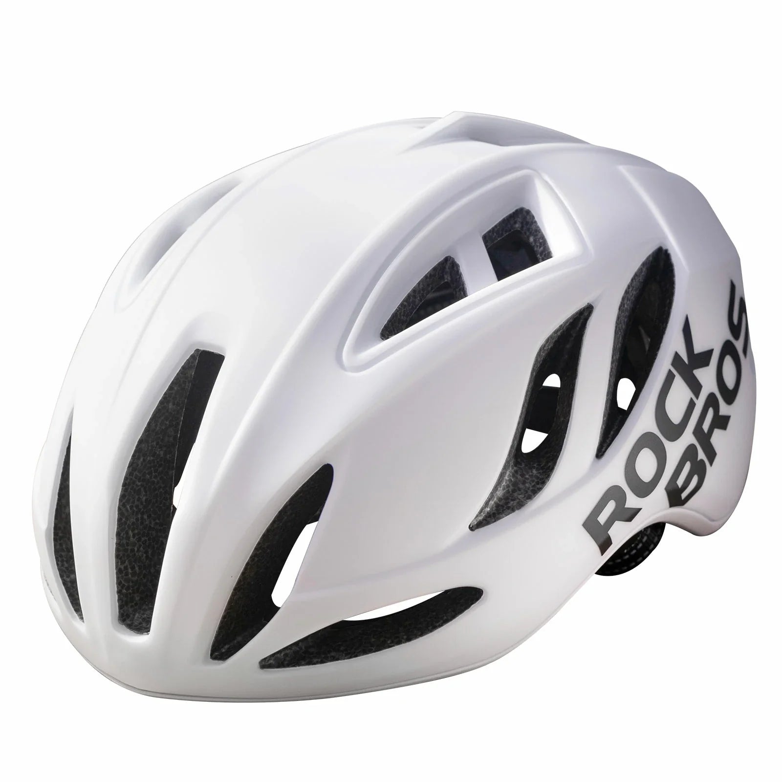 bike helmet with maximum protection and ultimate comfort for cycling safety#color_dark white