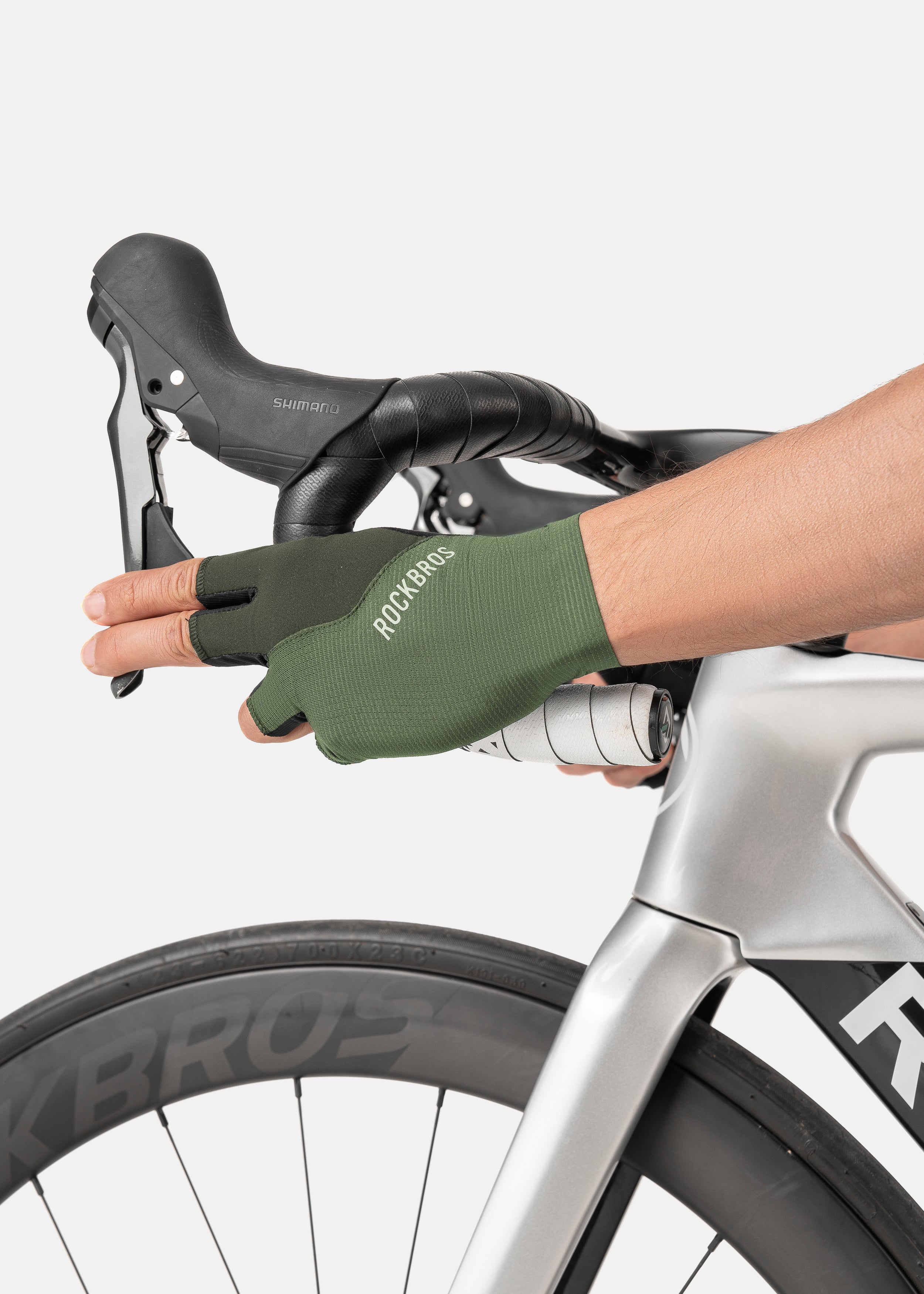 ROCKRBOS Road-to-Sky Cycling Fingerless Gloves