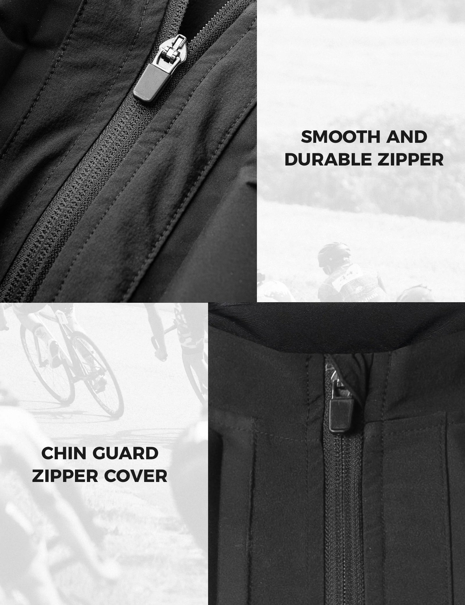 Lightweight Thermal Cycling Gilet with 3D Air-Layer Insulation