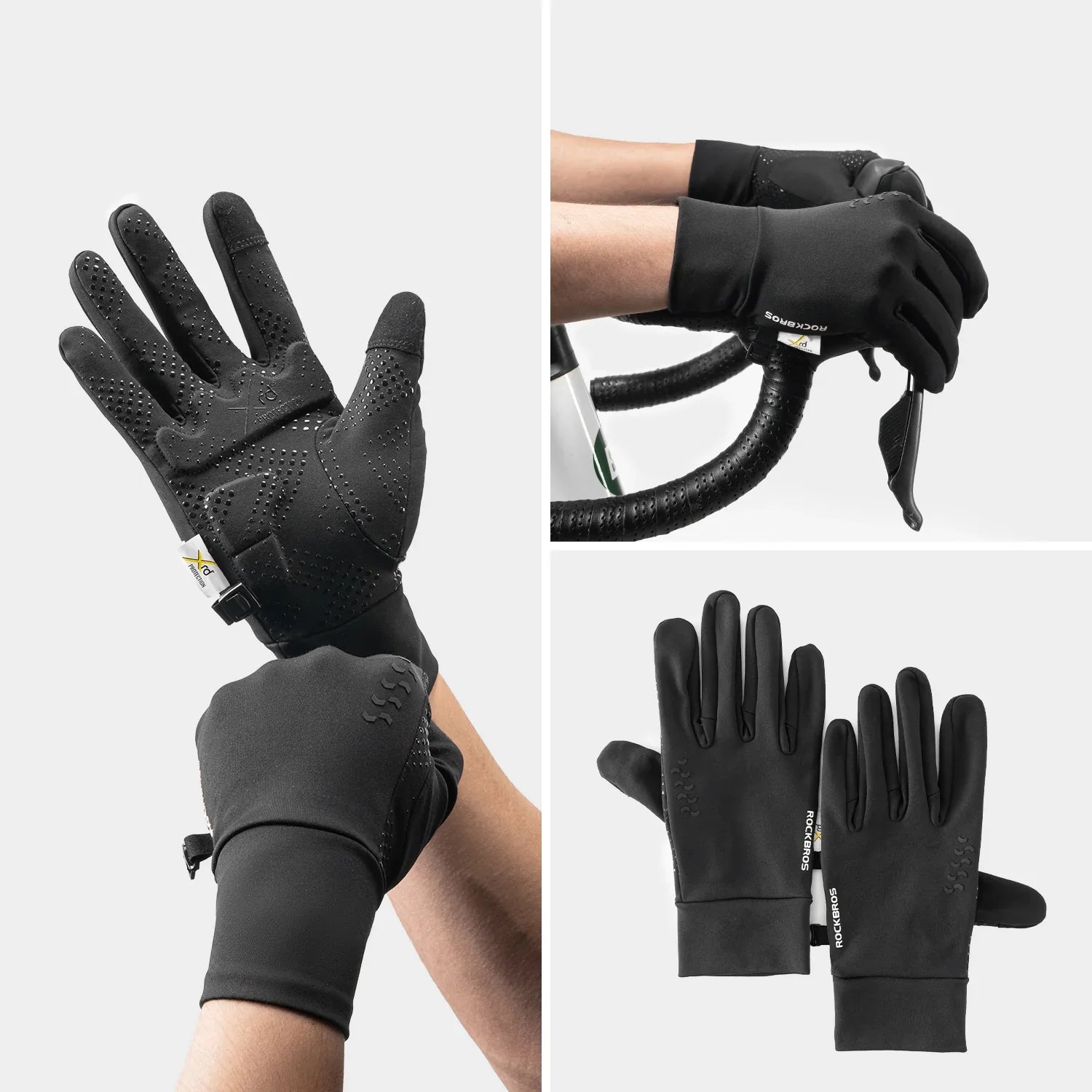 ROCKBROS thermogrip winter cycling gloves