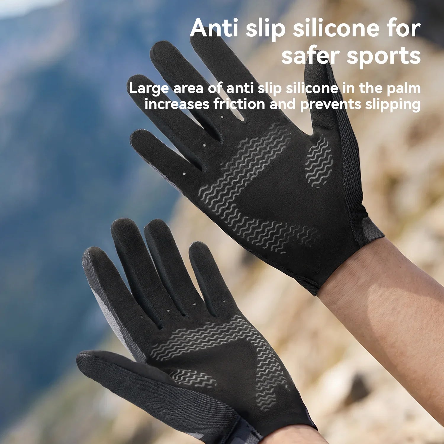 ROCKBROS touchflex all-season cycling gloves