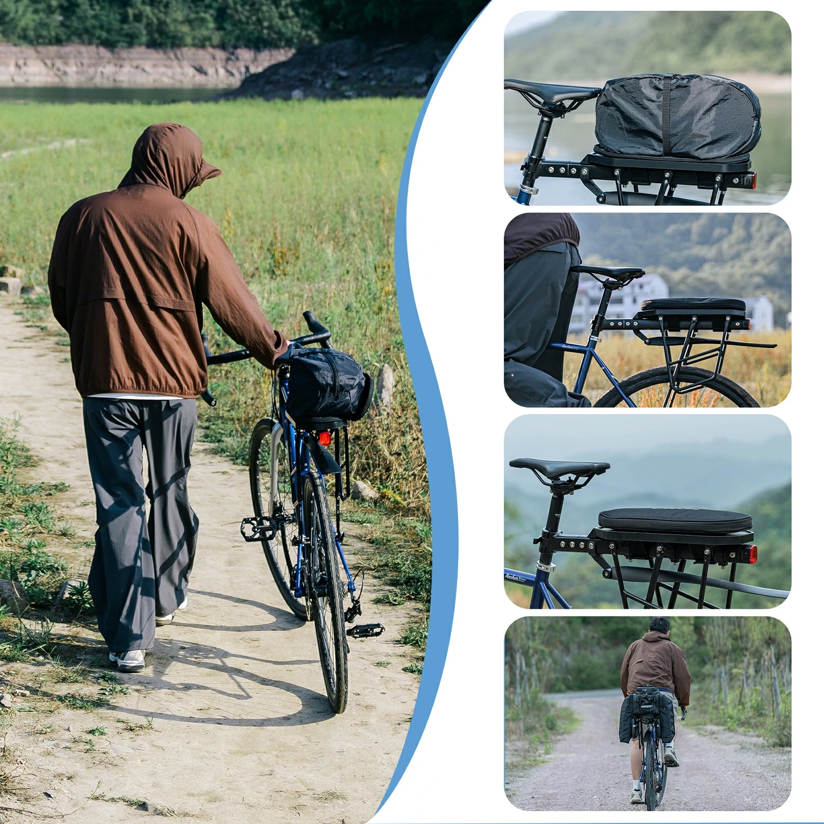 5L Expandable Bike Seat Bag - D83