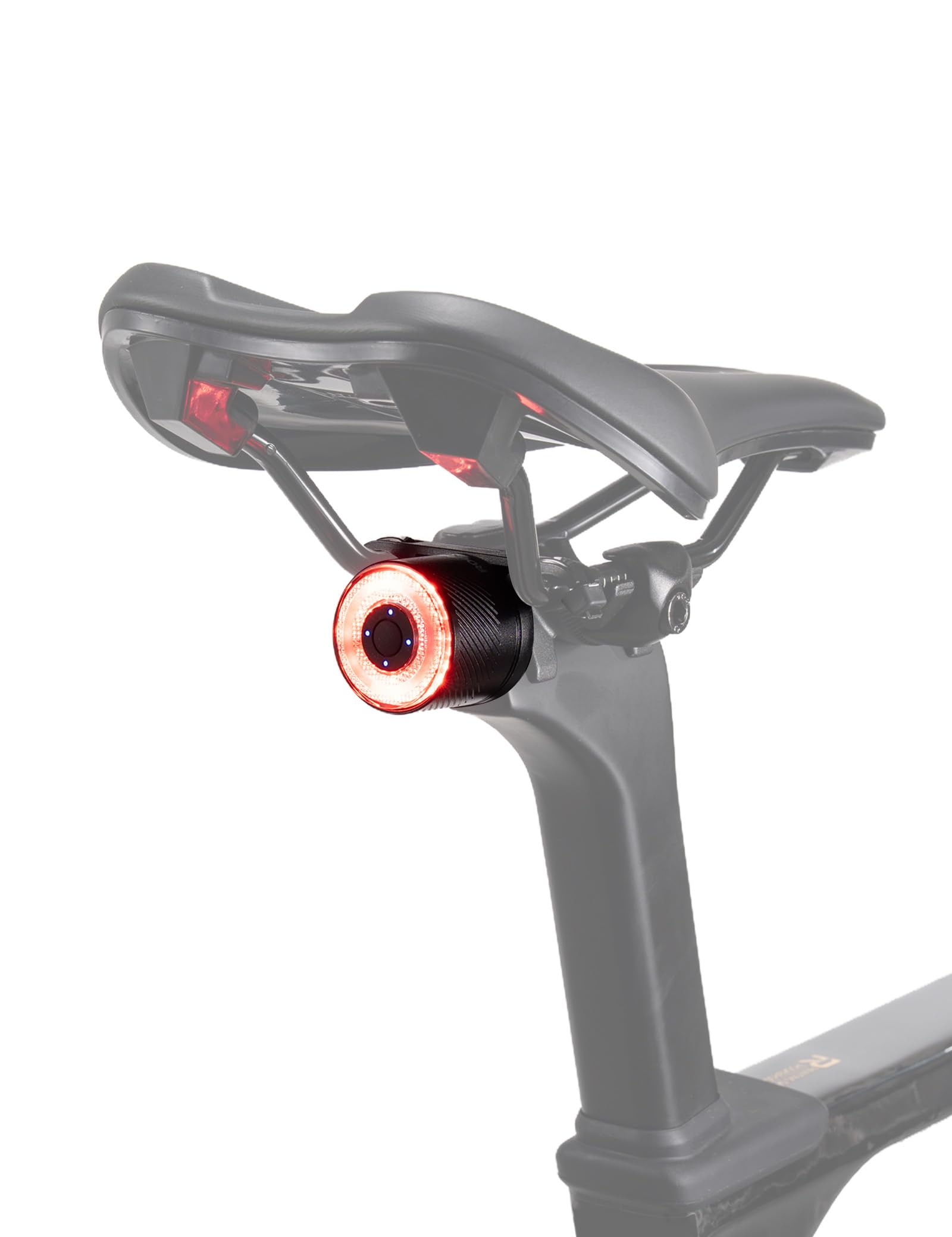 Smart rear bike light detail view