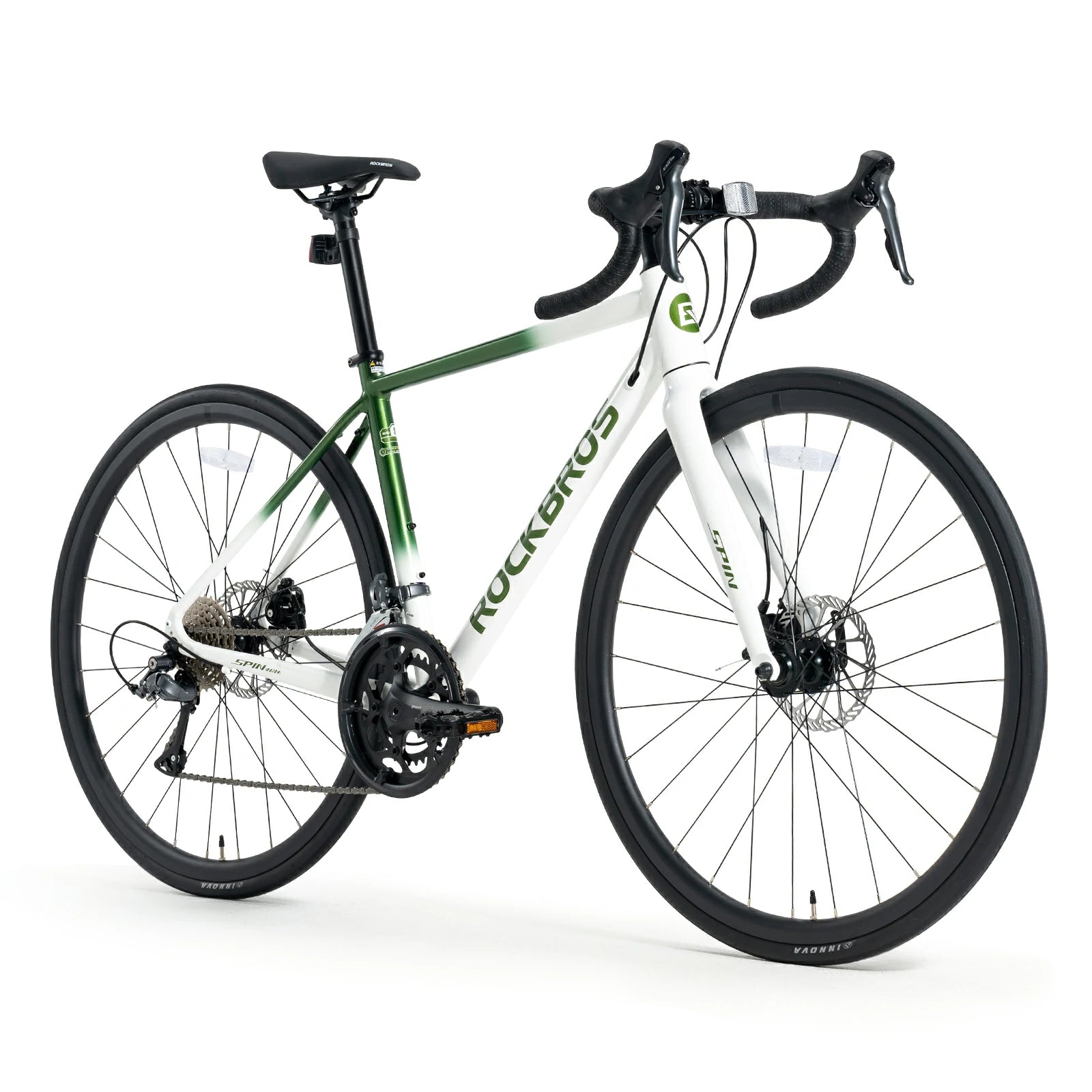 SPIN-W2M Aluminum Road Bike#Color_Green