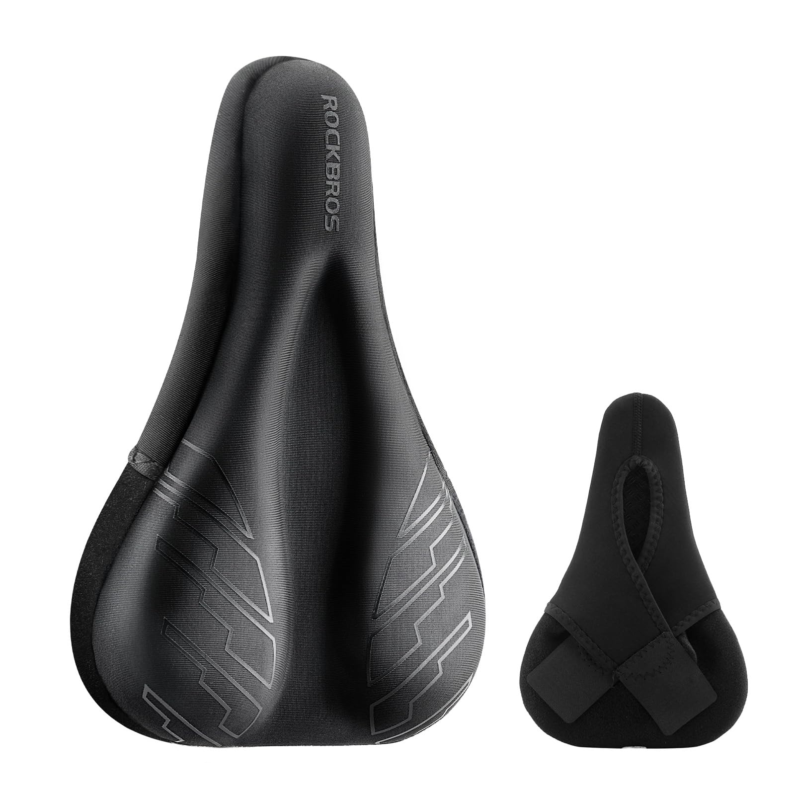 Memory foam bike saddle cover