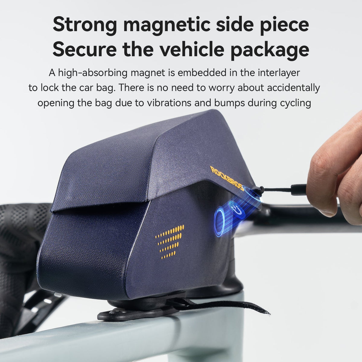 Waterproof Magnetic Top Tube Bike Bag