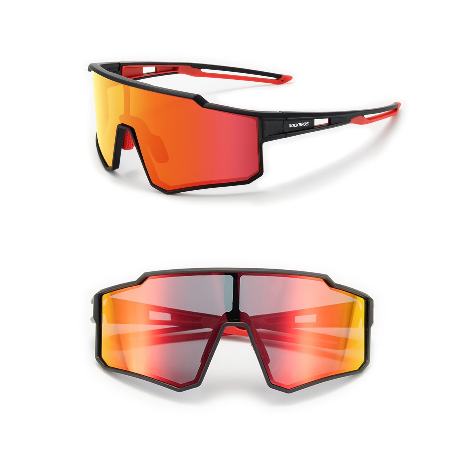 ROCKBROS Sports Sunglasses UV400 Protection Cycling Glasses with TR90