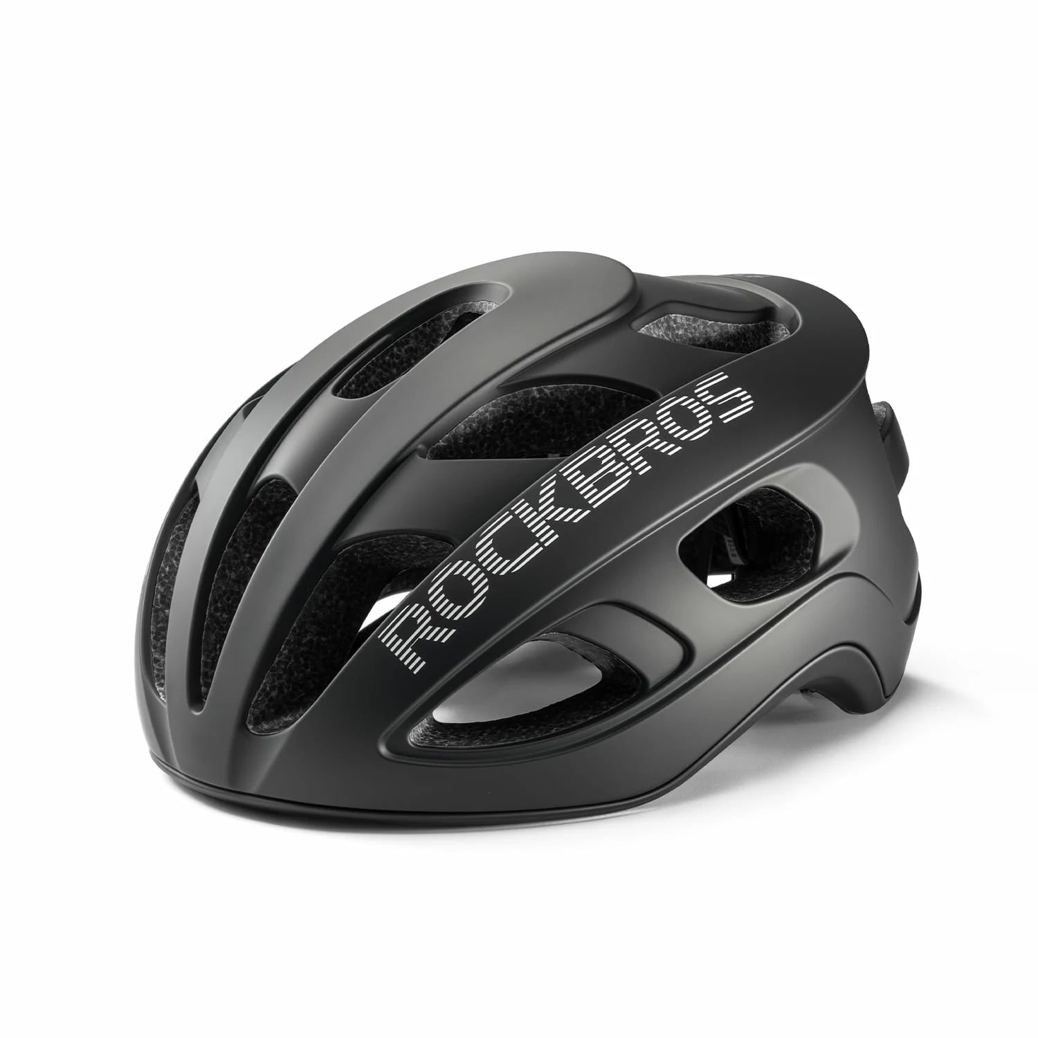 Lightweight Cycling Helmet CE Certified 58–62cm Fit#Color_Dark Black