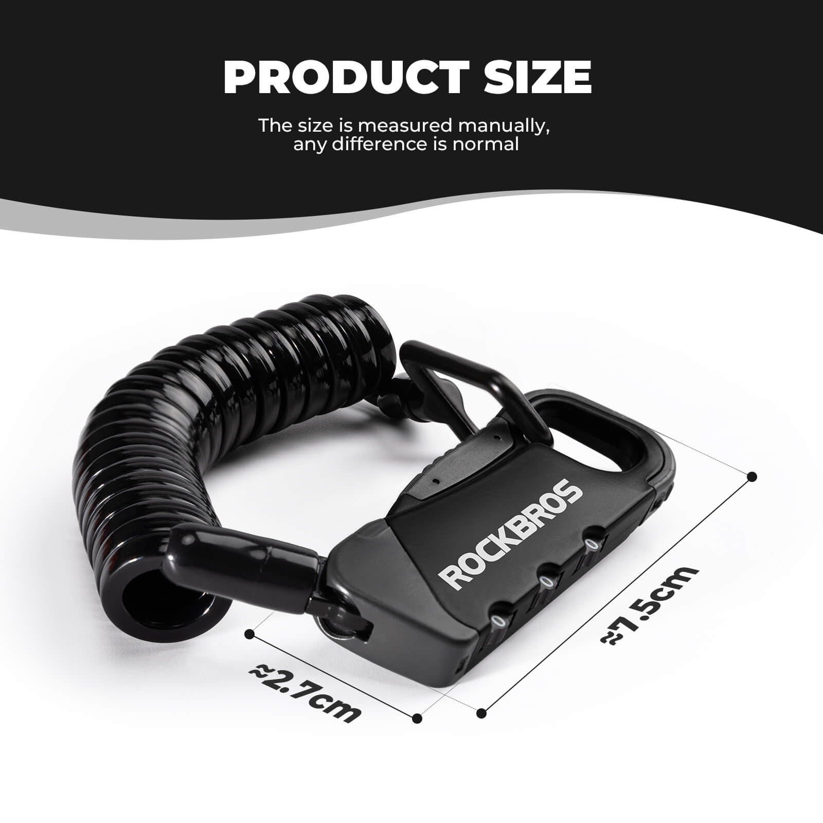 ROCKBROS Bike Helmet Lock – Lightweight Security for Riders! 