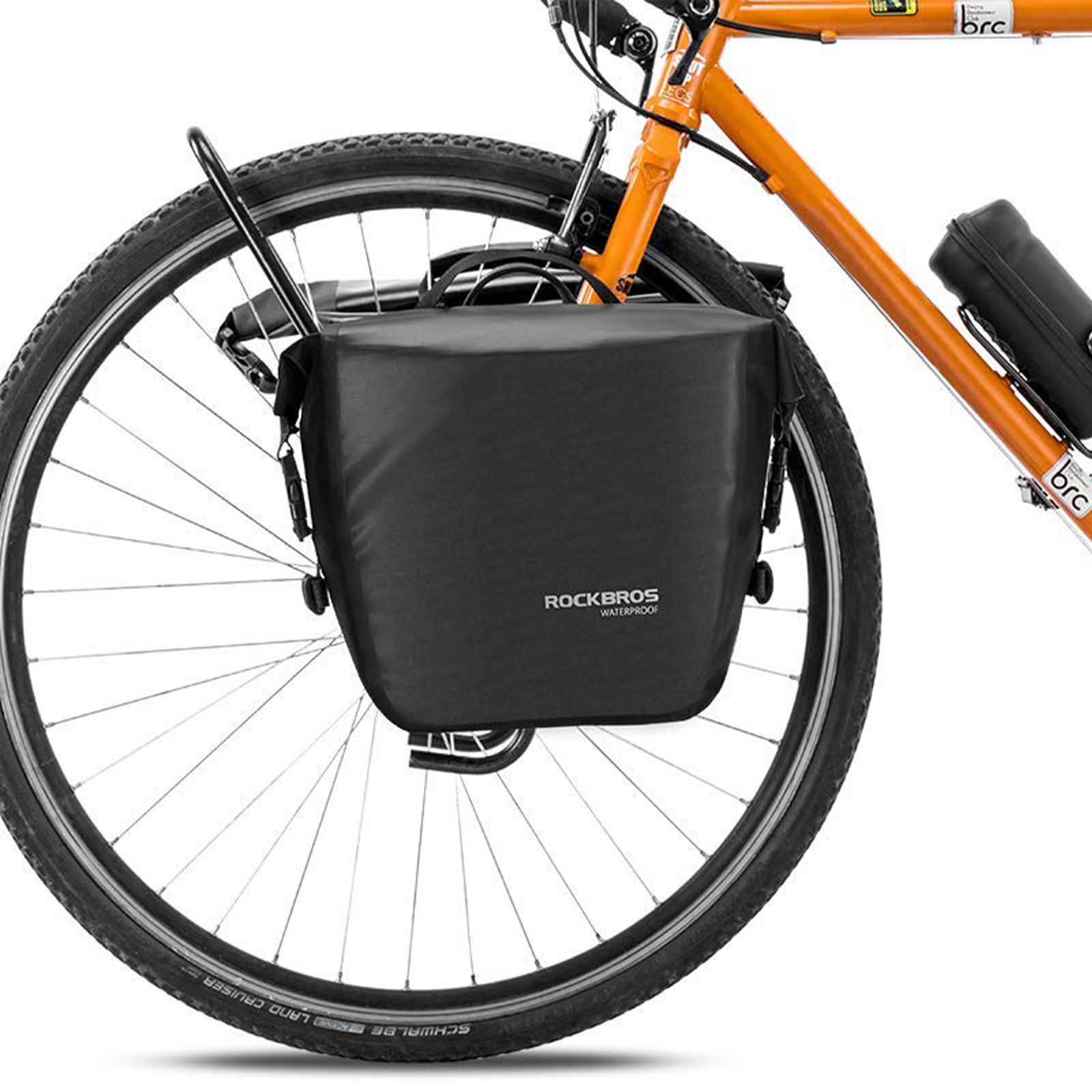ROCKBROS 100% Waterproof Cycling Pannier Bag 10-12L