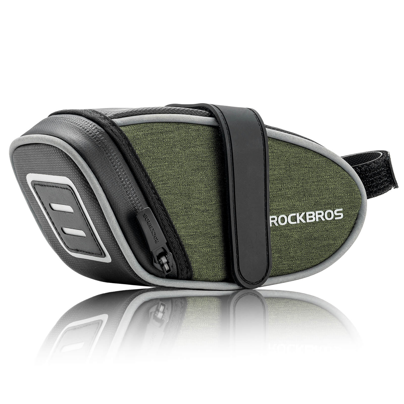 ROCKBROS Bicycle Saddle Bag 0.45L – Compact Storage, Big Convenience!​ #Style_Strap Mount
