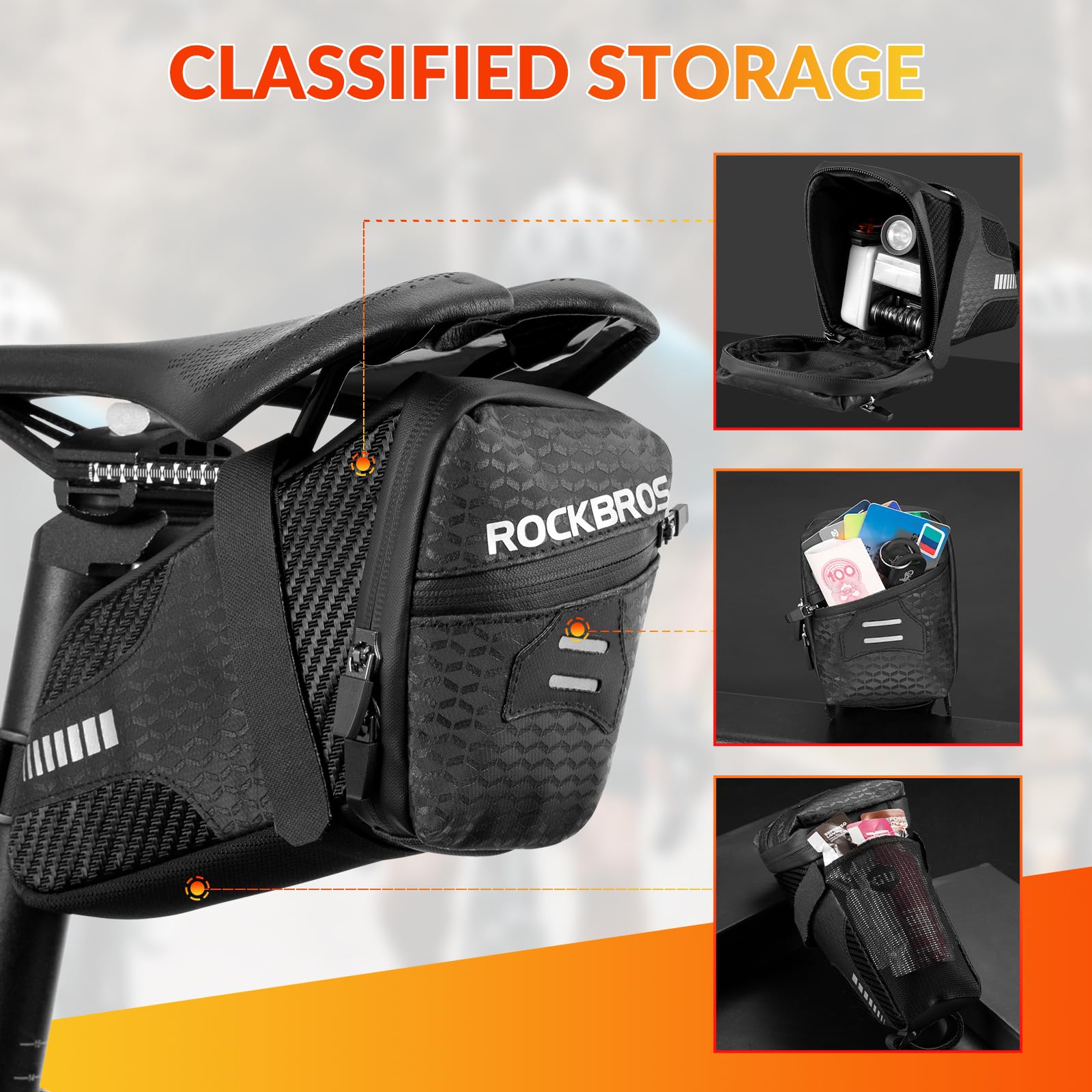 Road cycling saddle bag online