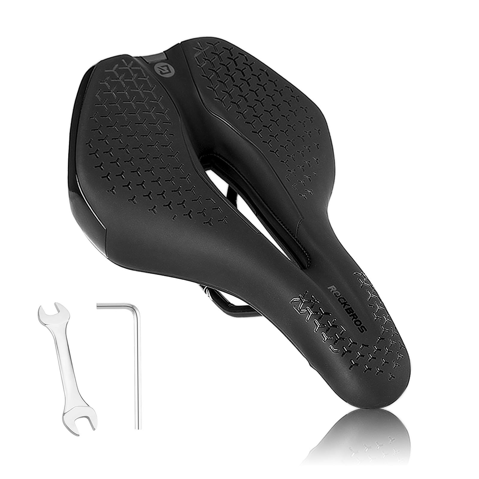 ROCKBROS Bicycle Seat Anti-Slip Memory Foam Breathable Bike Saddle