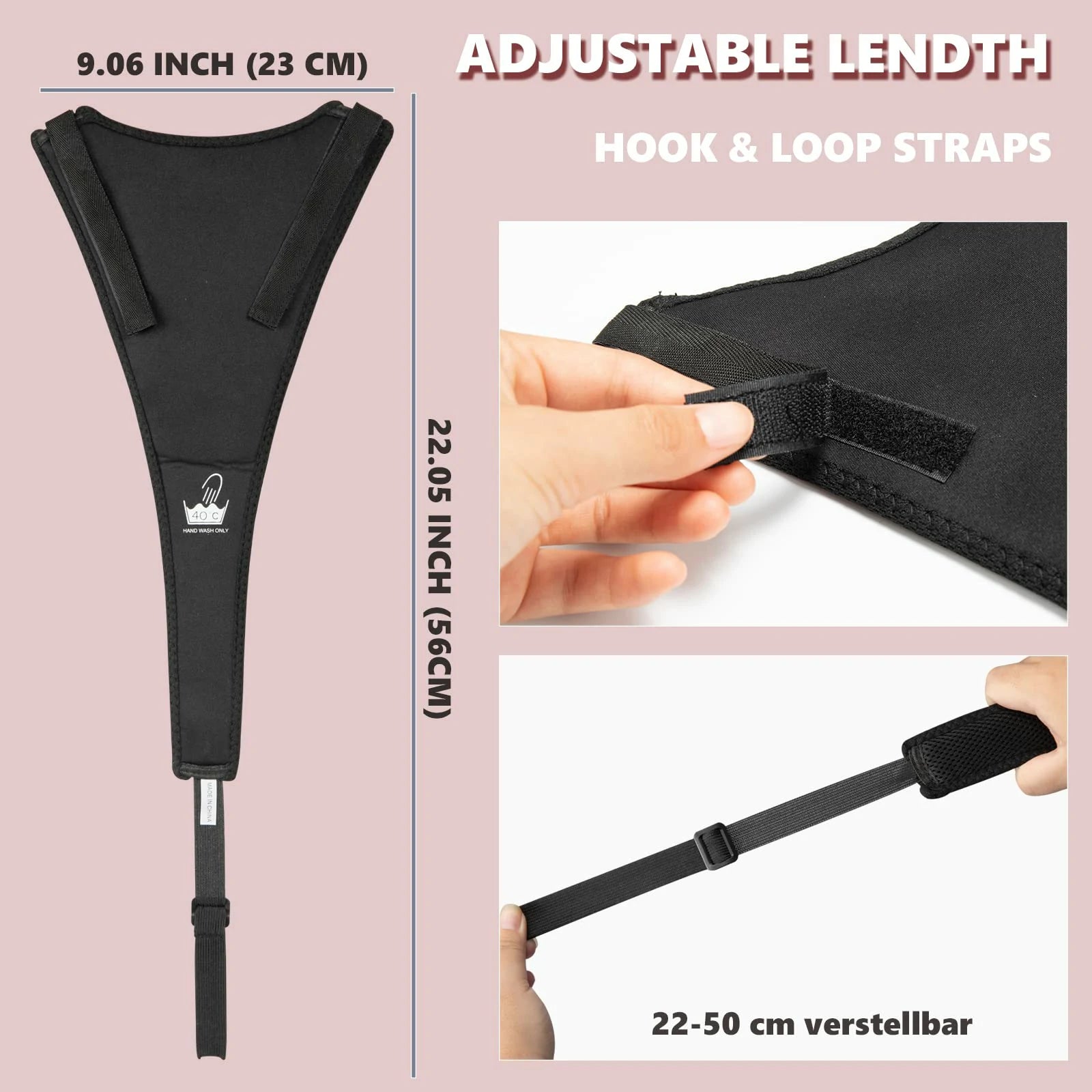 rockbros dual-layer sweat guard stretched between handlebar and seat-post on indoor road bike #Style_Type C (Wider)