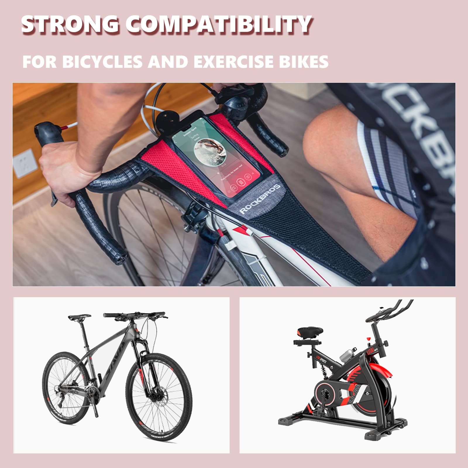 ROCKBROS Bicycle Trainer Sweat Net Frame Guard for Turbo Trainer Cover #Style_Type C