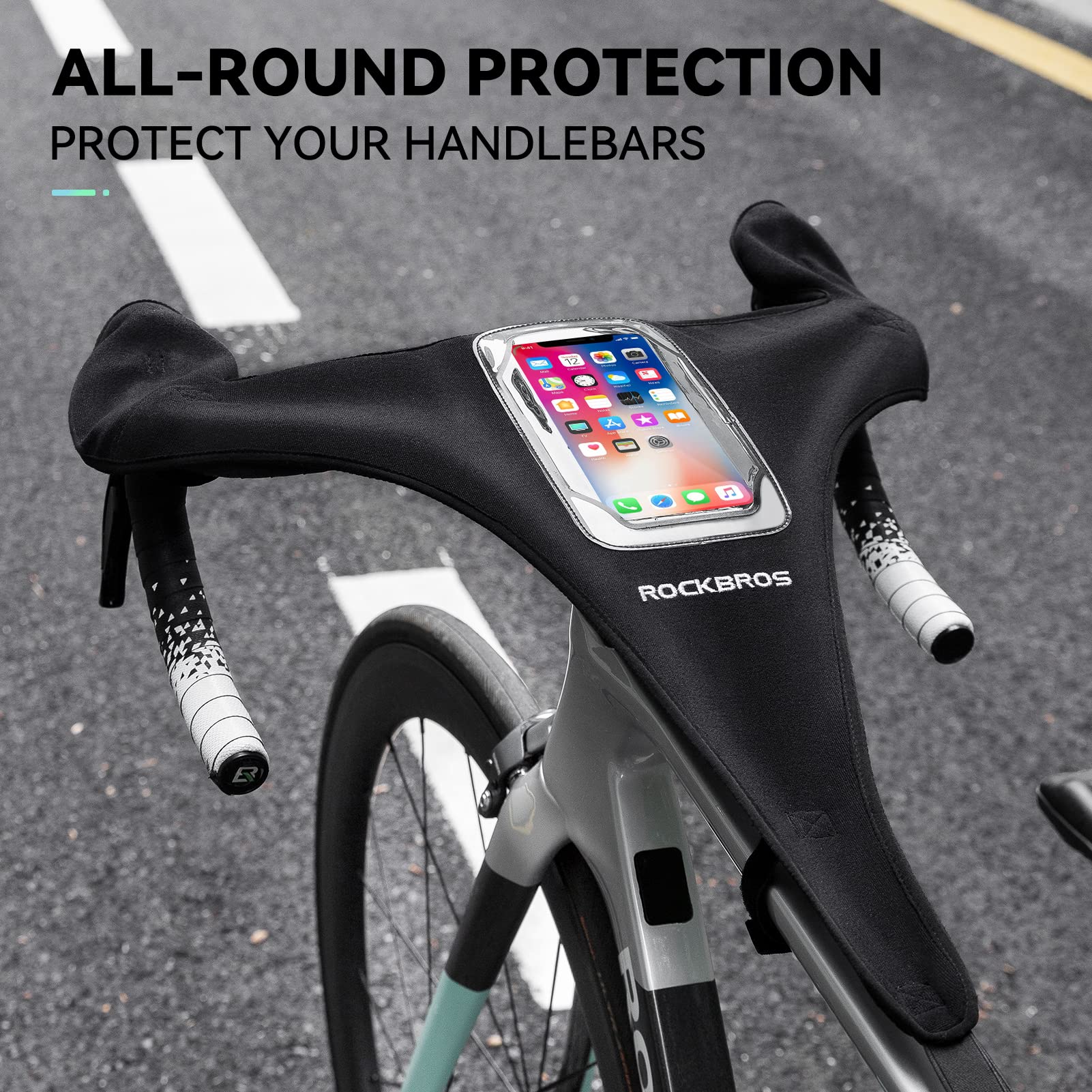 ROCKBROS Bicycle Trainer Sweat Net Frame Guard for Turbo Trainer Cover #Style_Type E