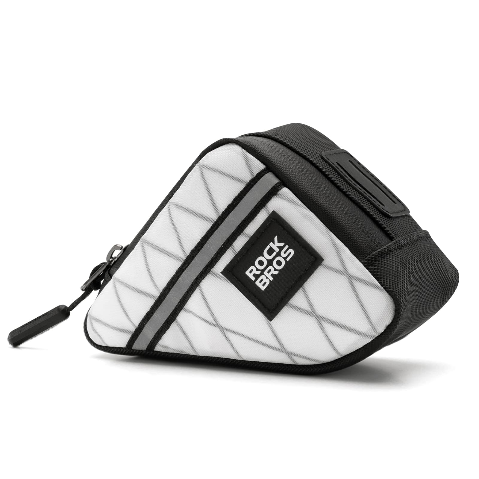 ROCKBROS Triangle Frame Bag – Compact Storage for Folding Bikes! #Color_White