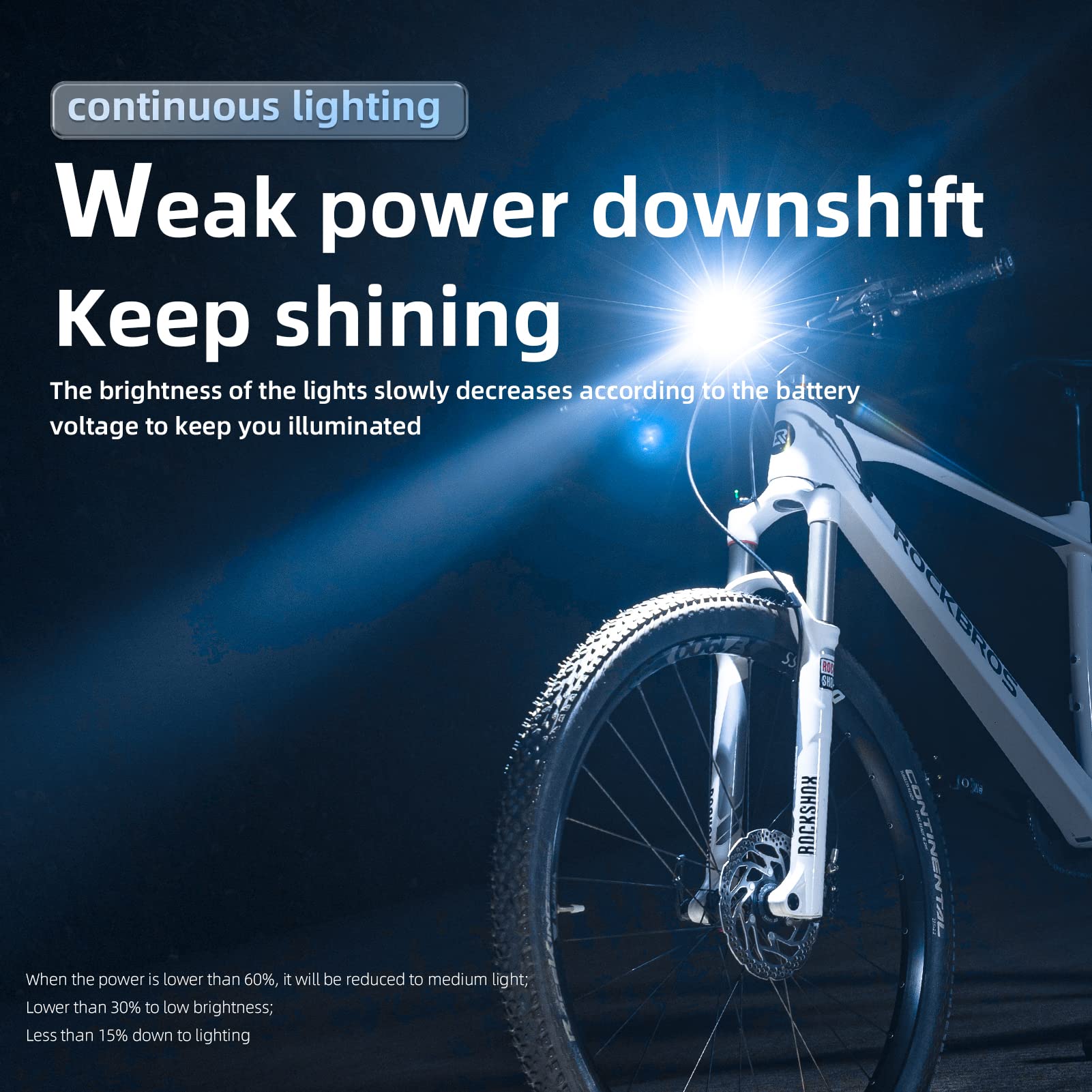 Bike headlight lumens online