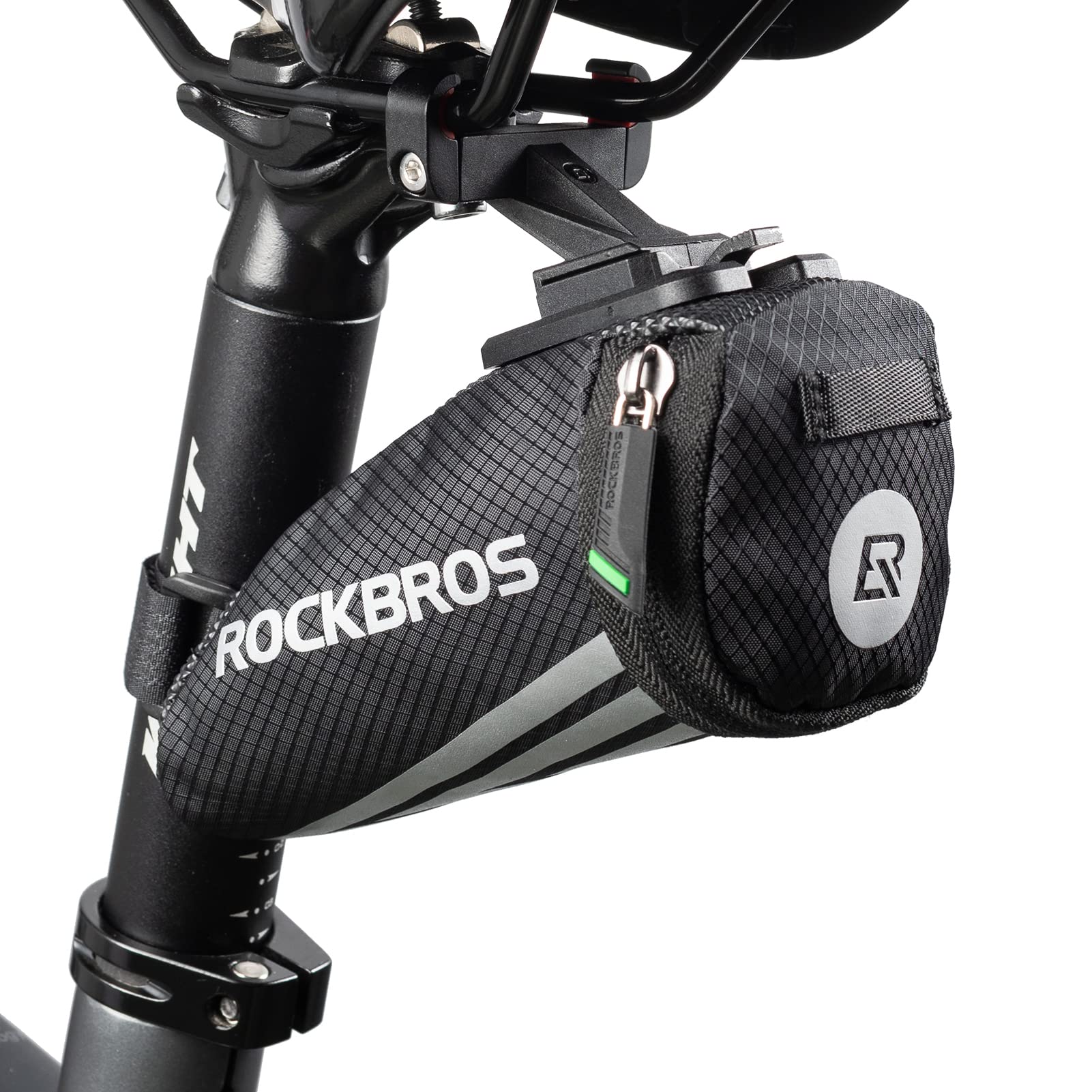 ROCKBROS Bike Mini Saddle Bag Quick Release Under Seat Pouch