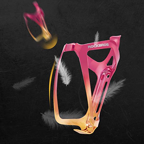 ROCKBROS Bike Water Bottle Cage Lightweight Aluminum Alloy Bottle Hold