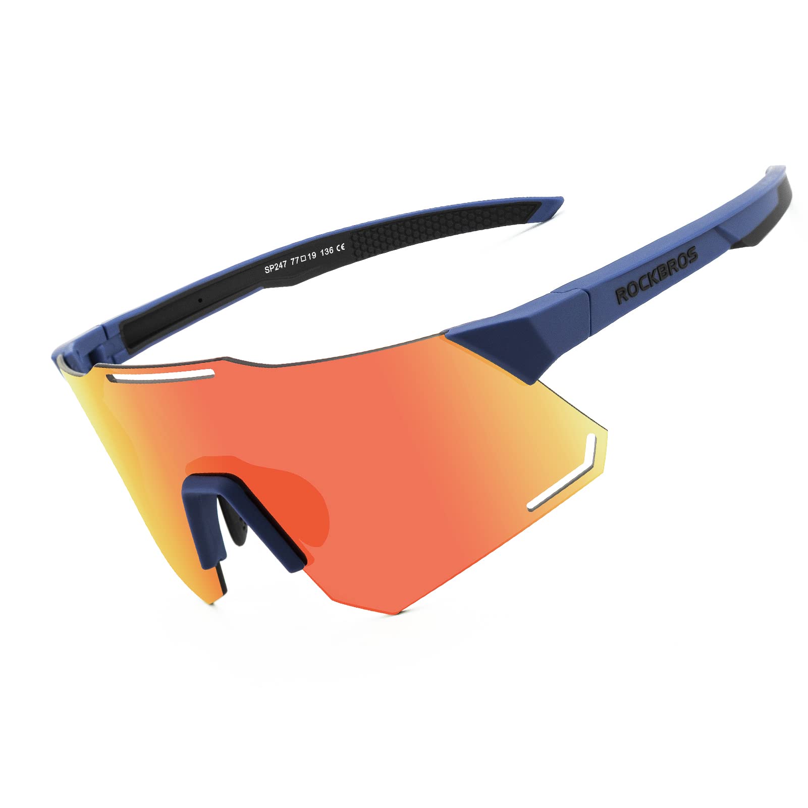 ROCKBROS Cycling Glasses Polarised Sports Glasses UV400 Protection