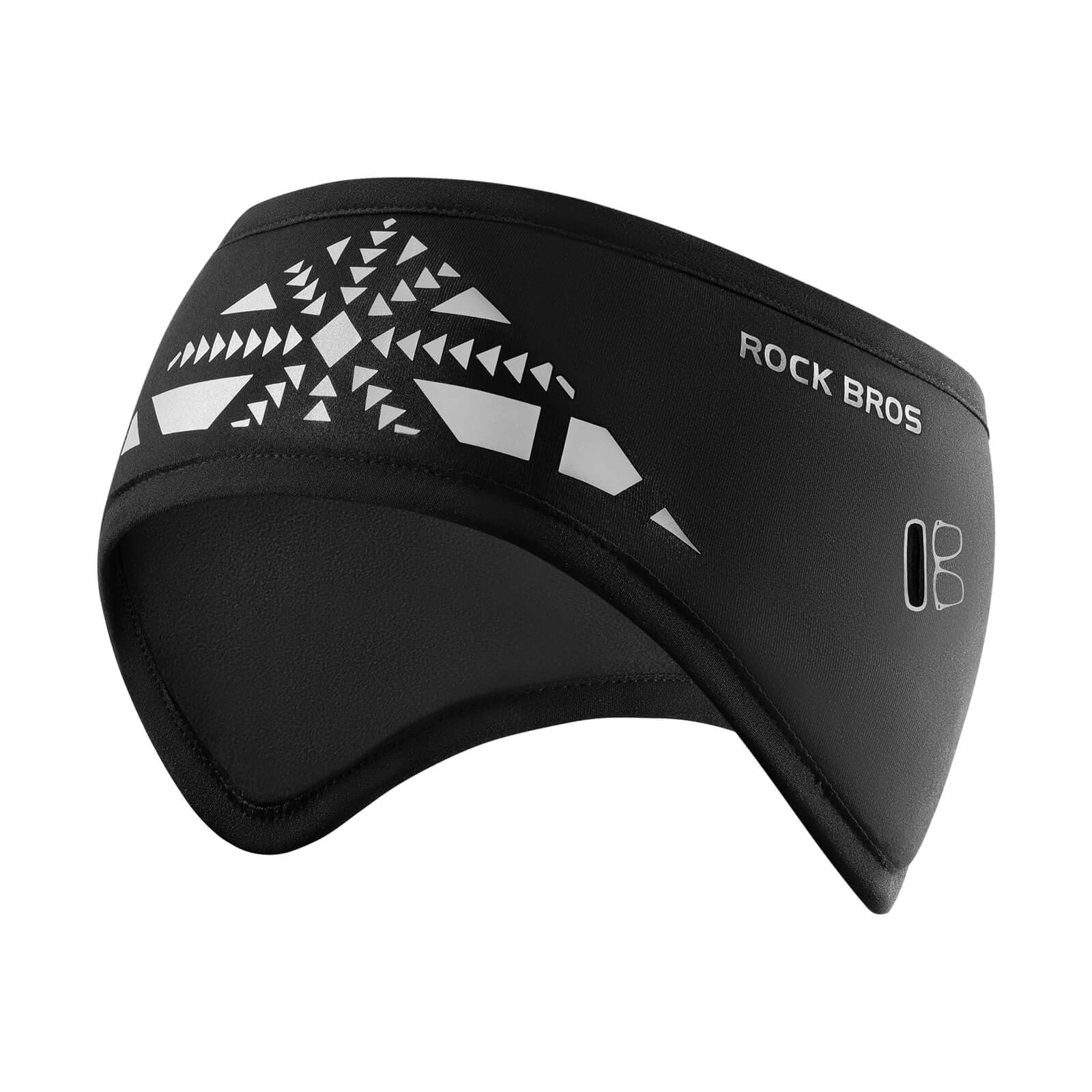 ROCKBROS cycling headbands, sports ear warmer, windproof and thermal head wrap, unisex, ideal for cold weather cycling.