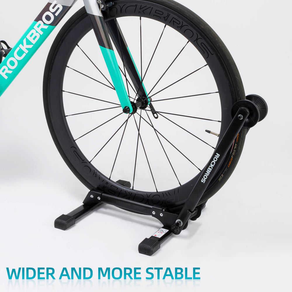 ROCKBROS Foldable Bike Stand Portable Bicycle Parking Rack Stand Carbo