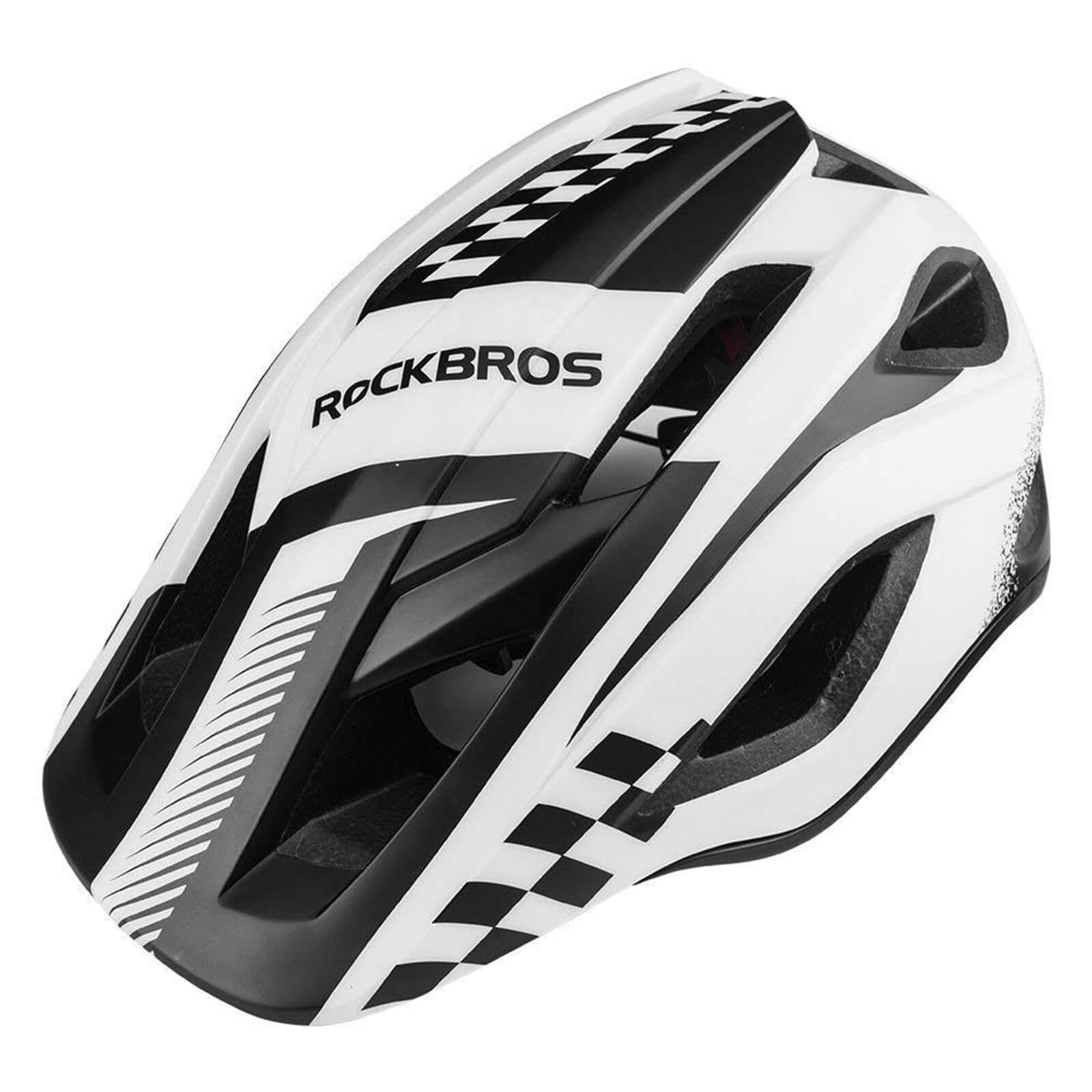 ROCKBROS Kids Full Face Bike Helmet Detachable Chin for MTB BMX Skateboard #Color_White