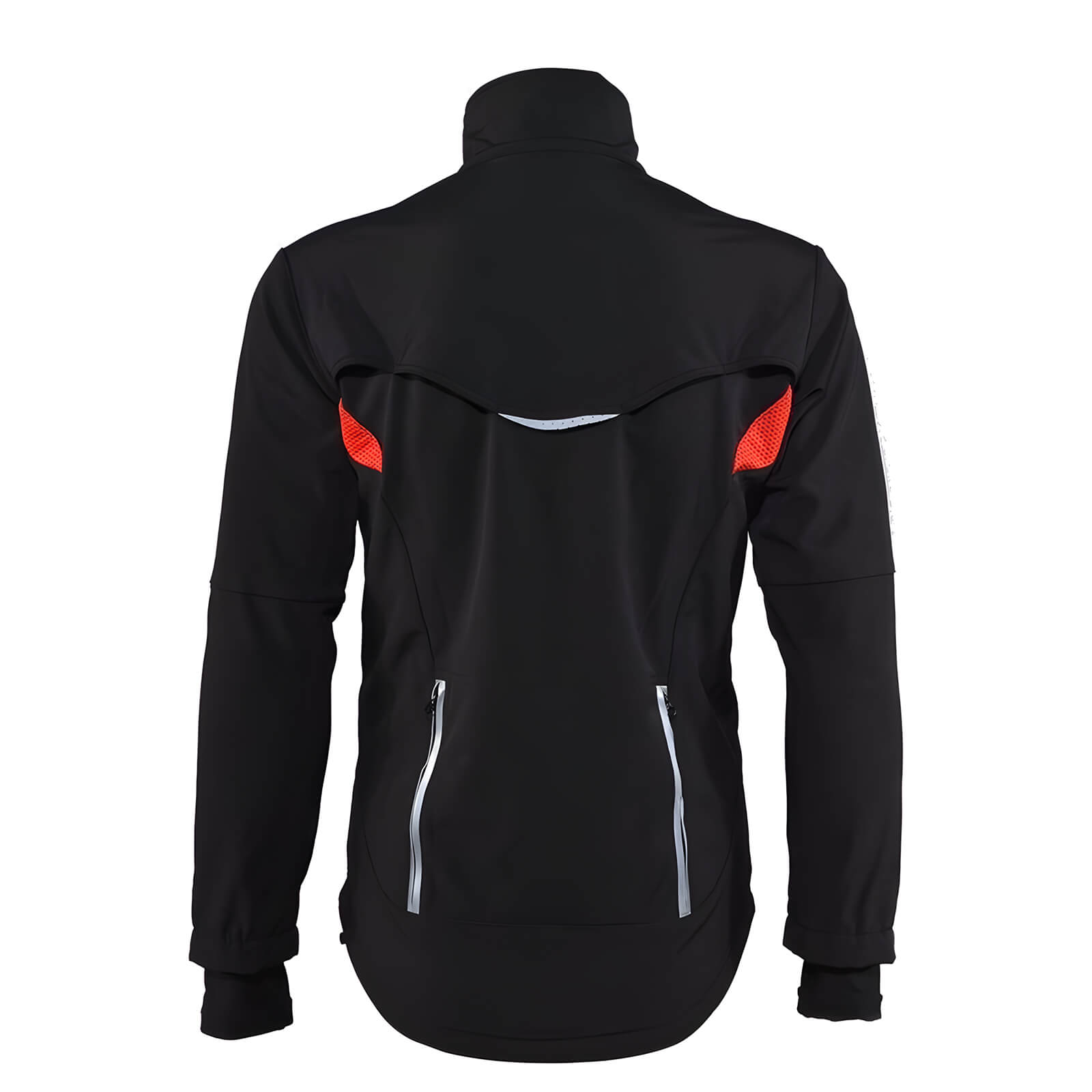 ROCKBROS Men's Winter Fleece Cycling Jacket Windproof Reflective