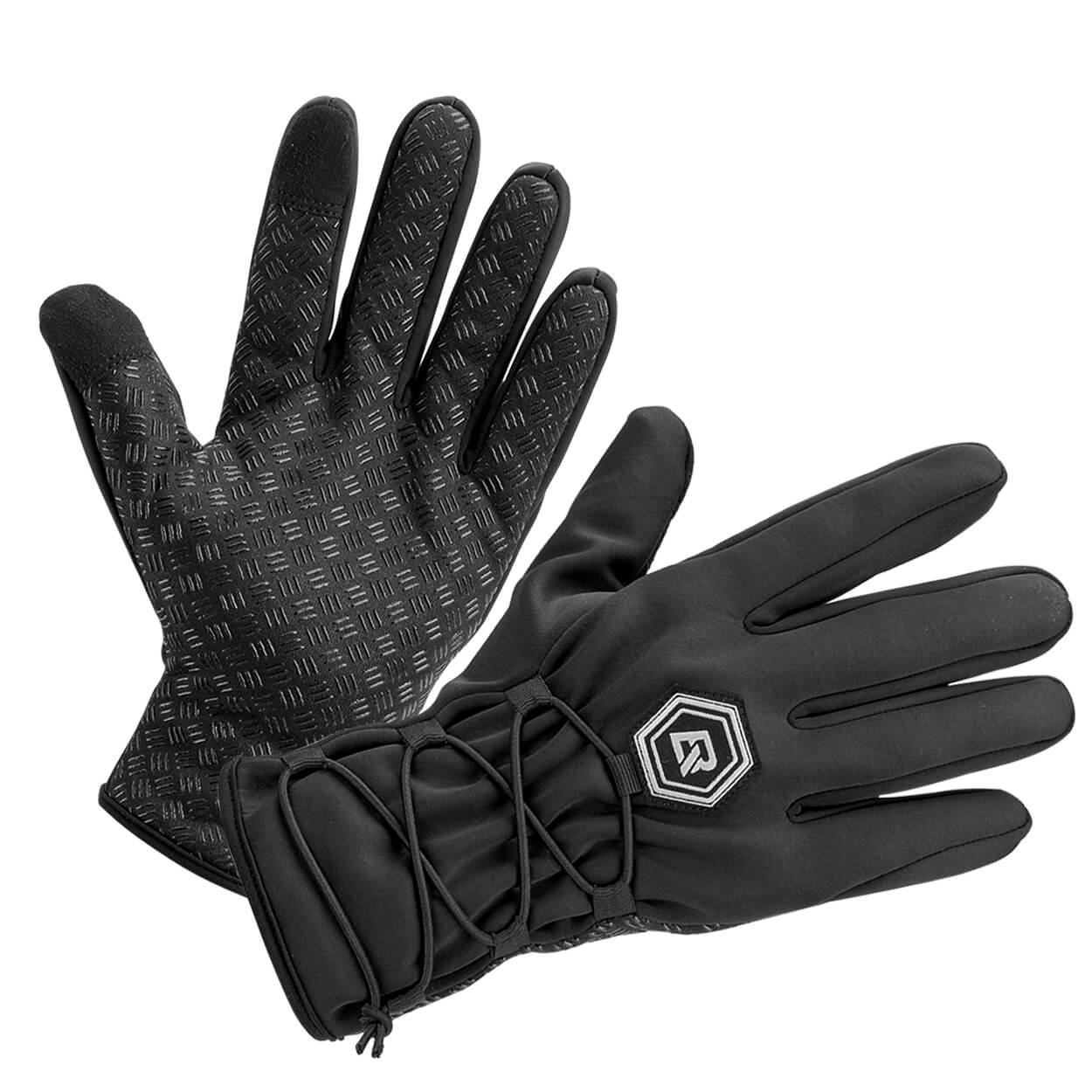 ROCKBROS Men's Winter Thermal Reflective Touch Screen Gloves