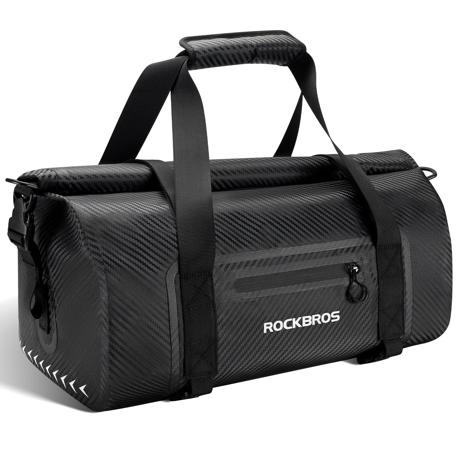 ROCKBROS Motorcycle Tail Bag 100% Waterproof Motorcycle Travel Luggage Bag #Size_20L