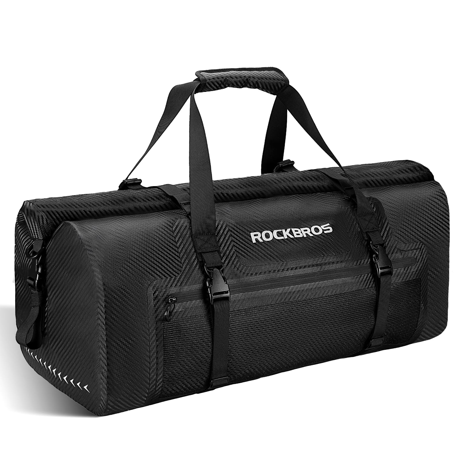 ROCKBROS Motorcycle Tail Bag 100% Waterproof Motorcycle Travel Luggage Bag #Size_60L