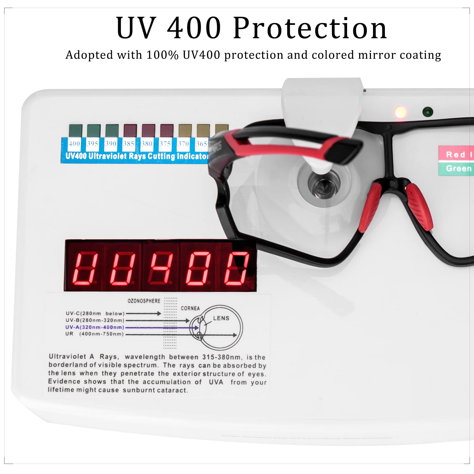 ROCKBROS Photochromic Cycling glasses UV 400 Protection Full Frame Spo