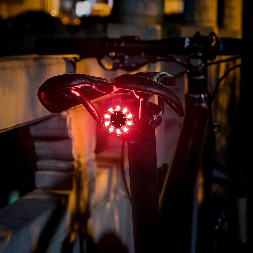 ROCKBROS Q1 Smart Bike Rear Light Waterproof LED Brake Light with 7 Li