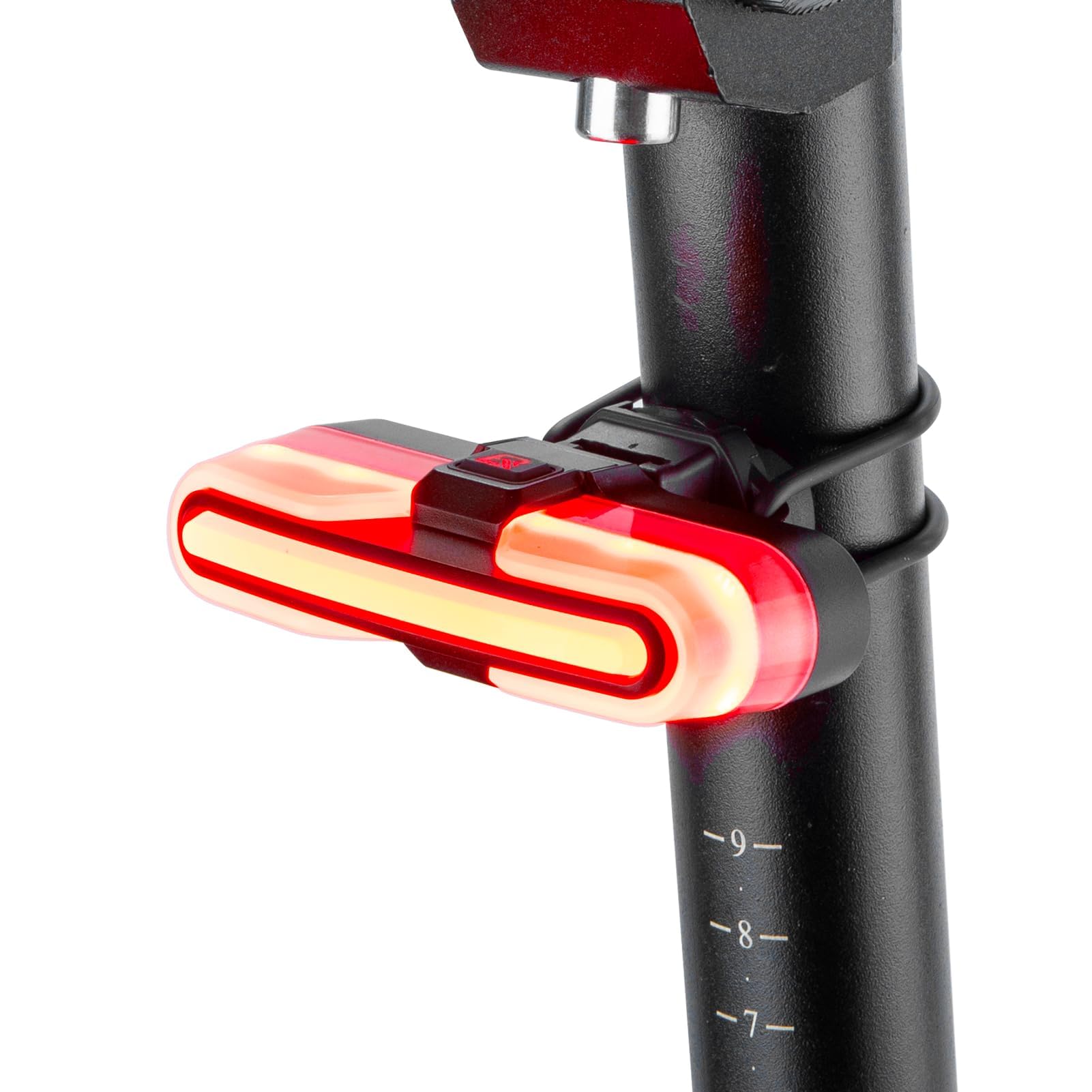 ROCKBROS Rear Bike Light USB Rechargeable with Brake Sensing 5 Modes