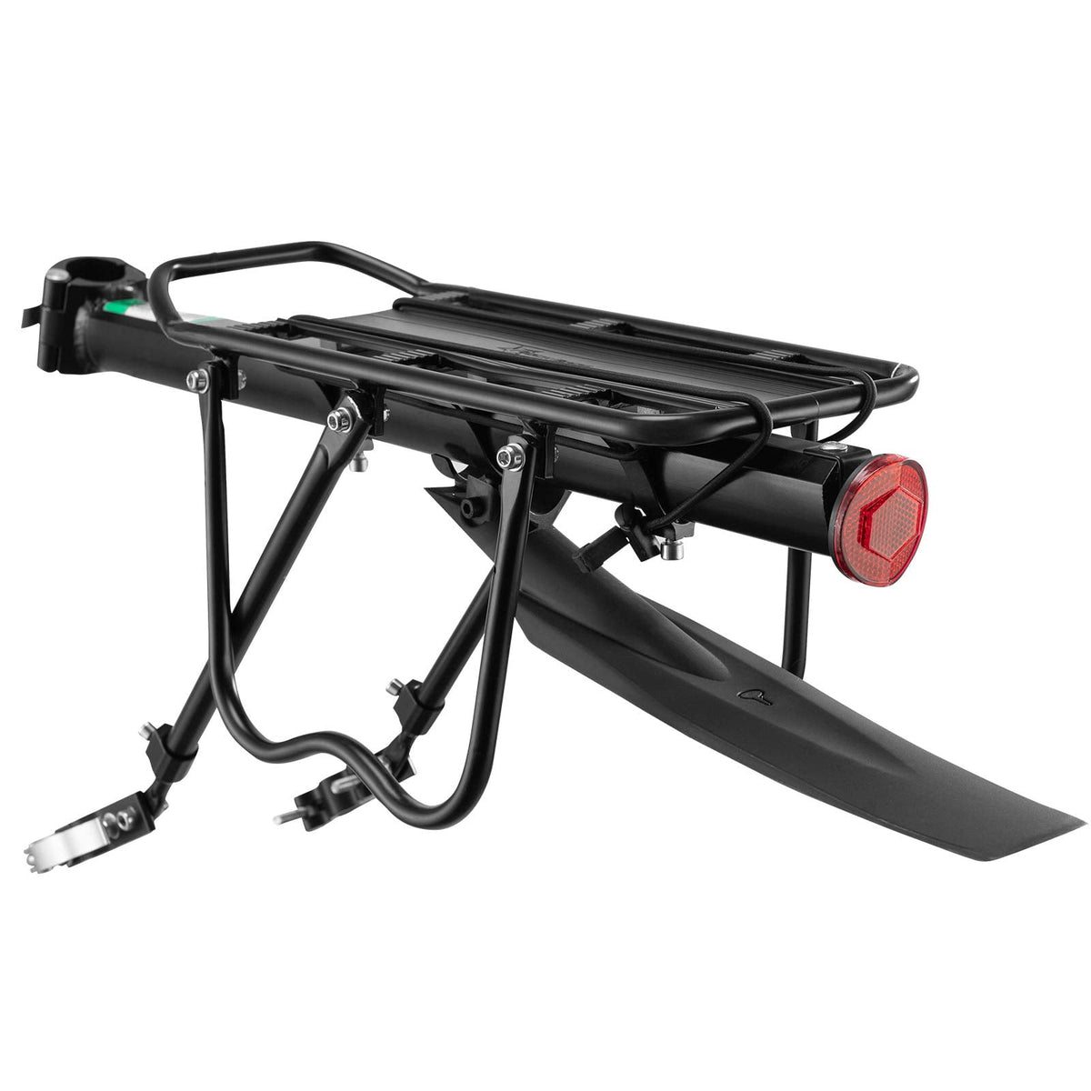 Bike Rack Rattling Against Fender ROCKBROS Rear Pannier Bike Rack with Fender & Reflector