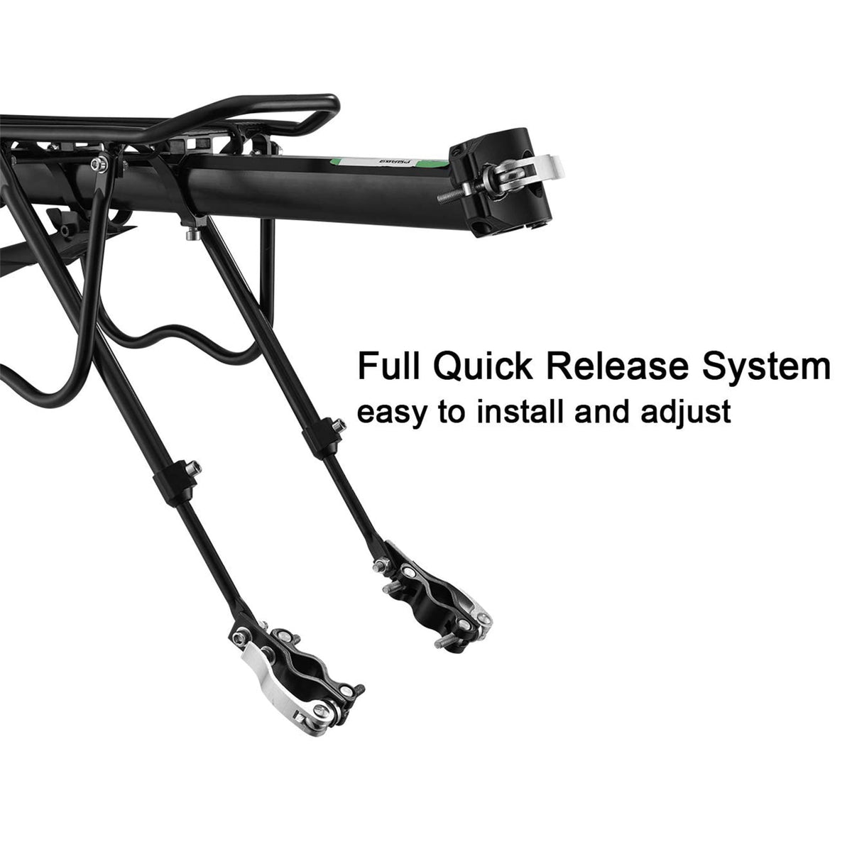 Rockbros Bike Rack Rear ROCKBROS Rear Pannier Bike Rack with Fender & Reflector