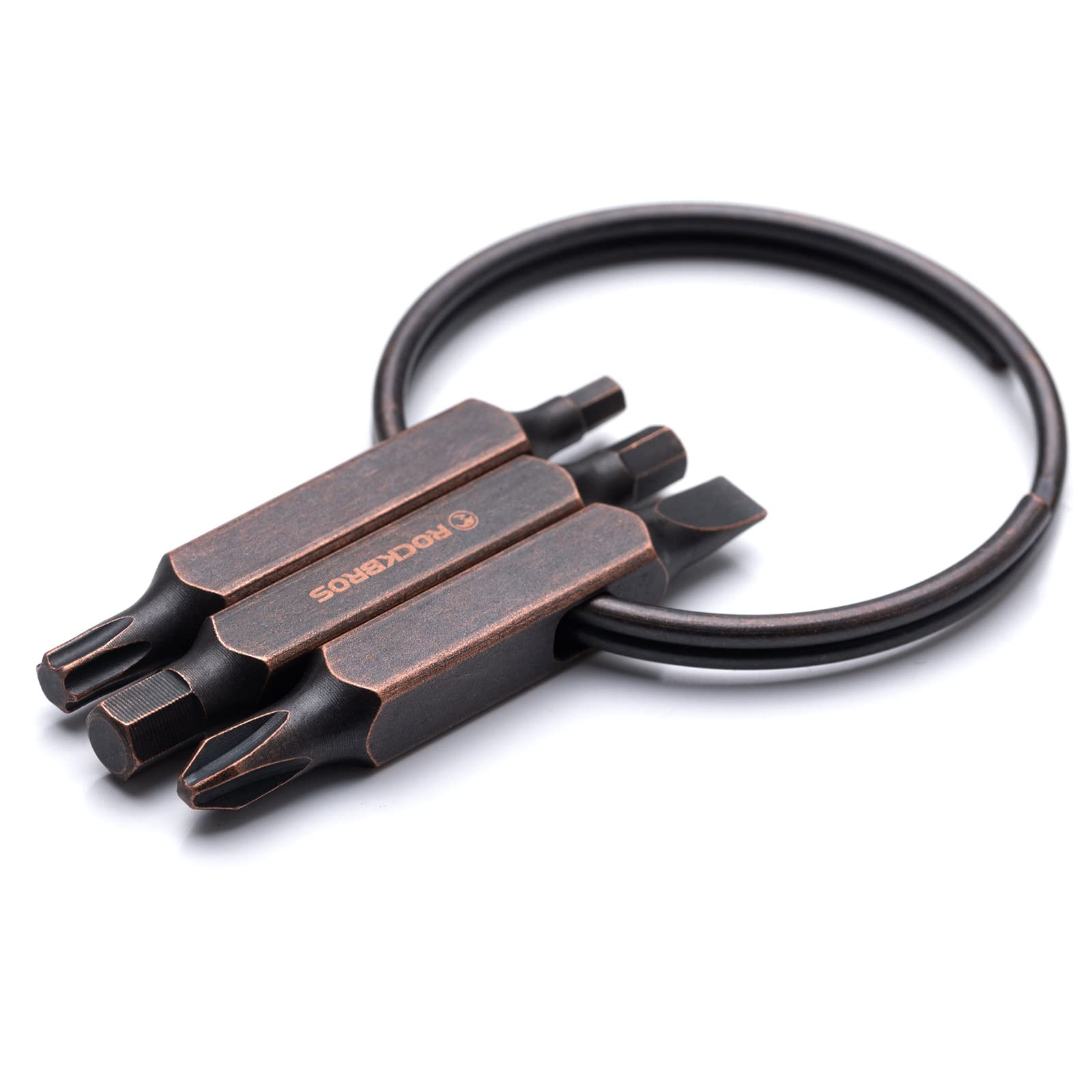ROCKBROS Road-to-Sky Mini Bike Repair Tool 6 in 1 Portable Keychain