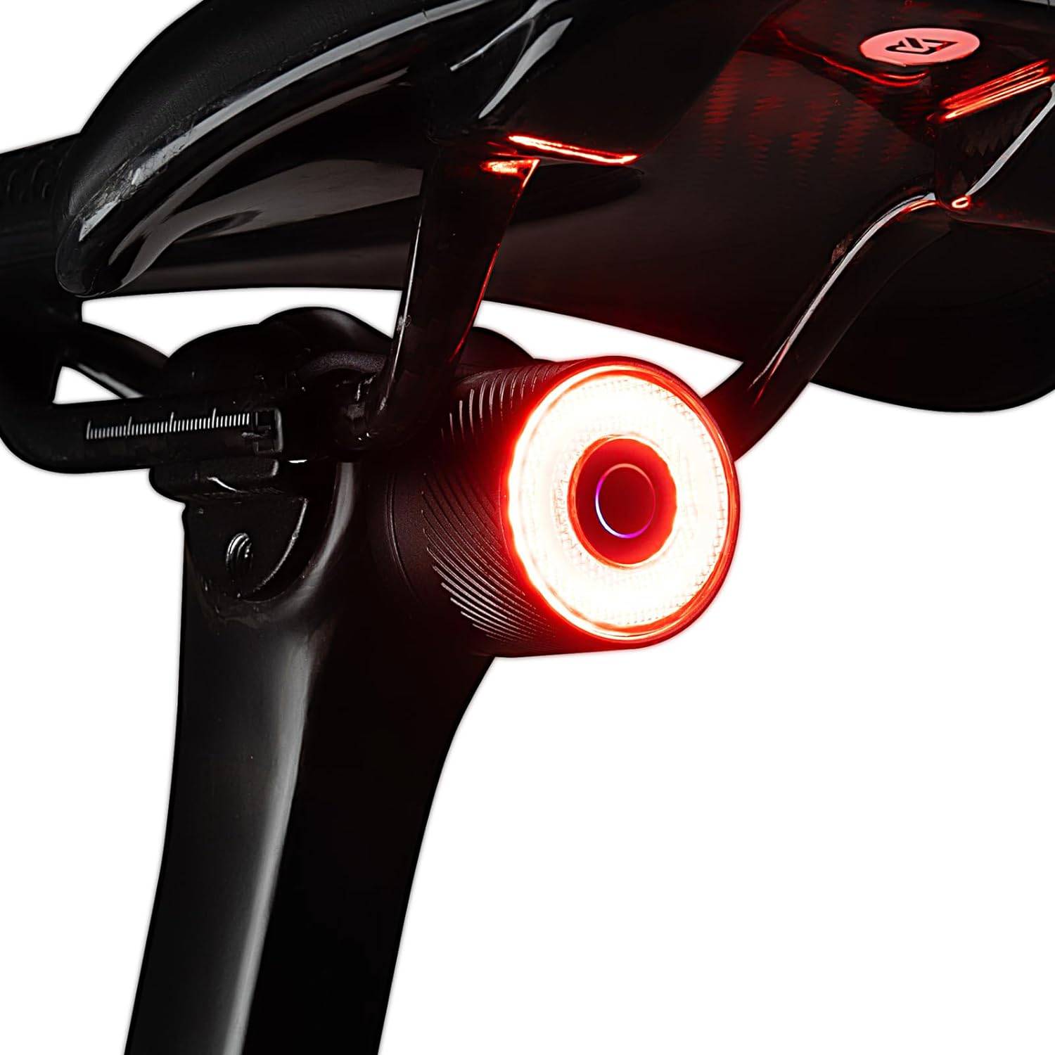 ROCKBROS Smart Bike Tail Light Brake Sensing Waterproof USB Rechargeable #Style_R3