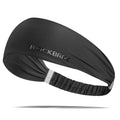 ROCKBROS Sweatbands Sports Headbands Unisex Sweat Absorption Hairbands #Color_Black