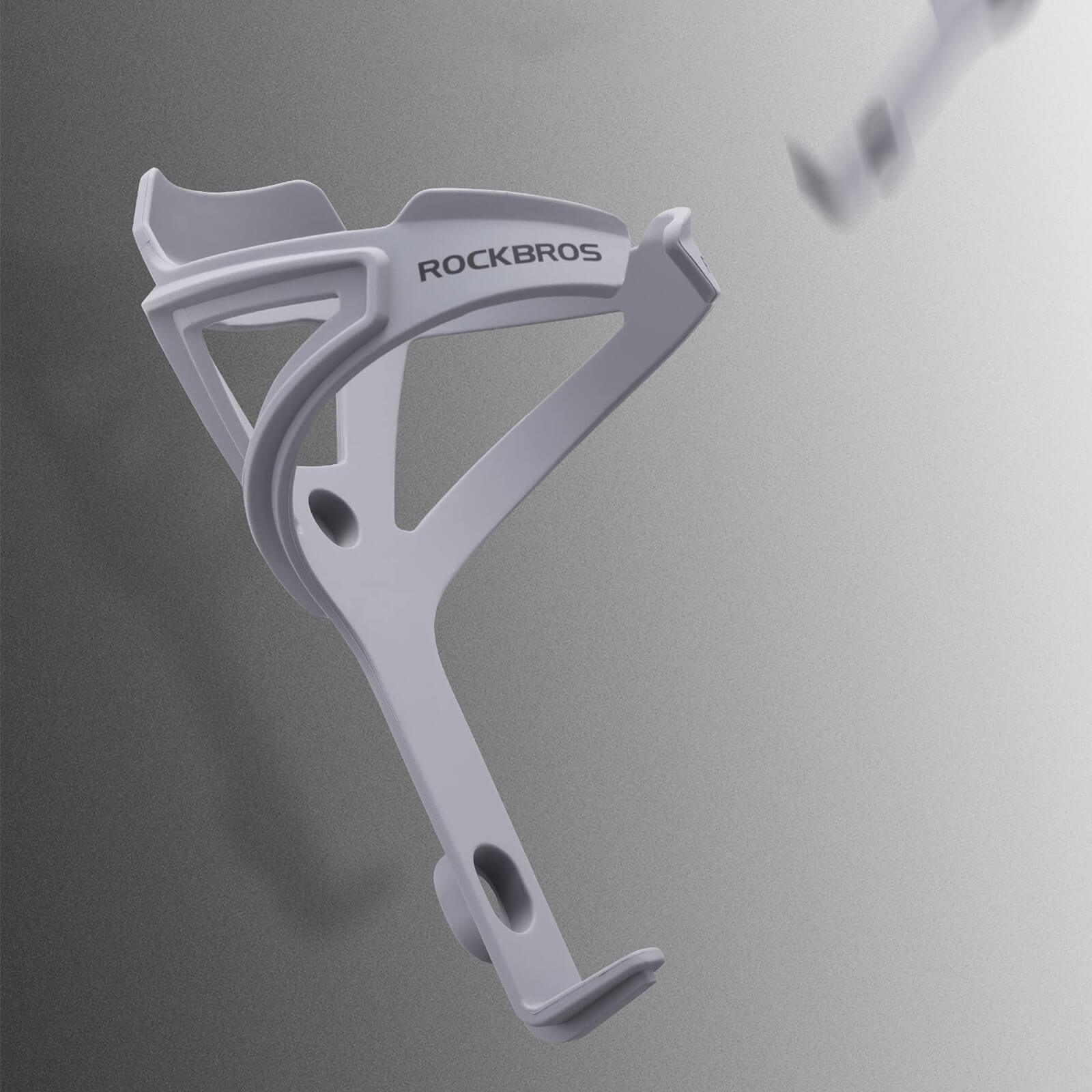 ROCKBROS Ultralight Bike Bottle Cage – For MTB & Road #Color_Gray